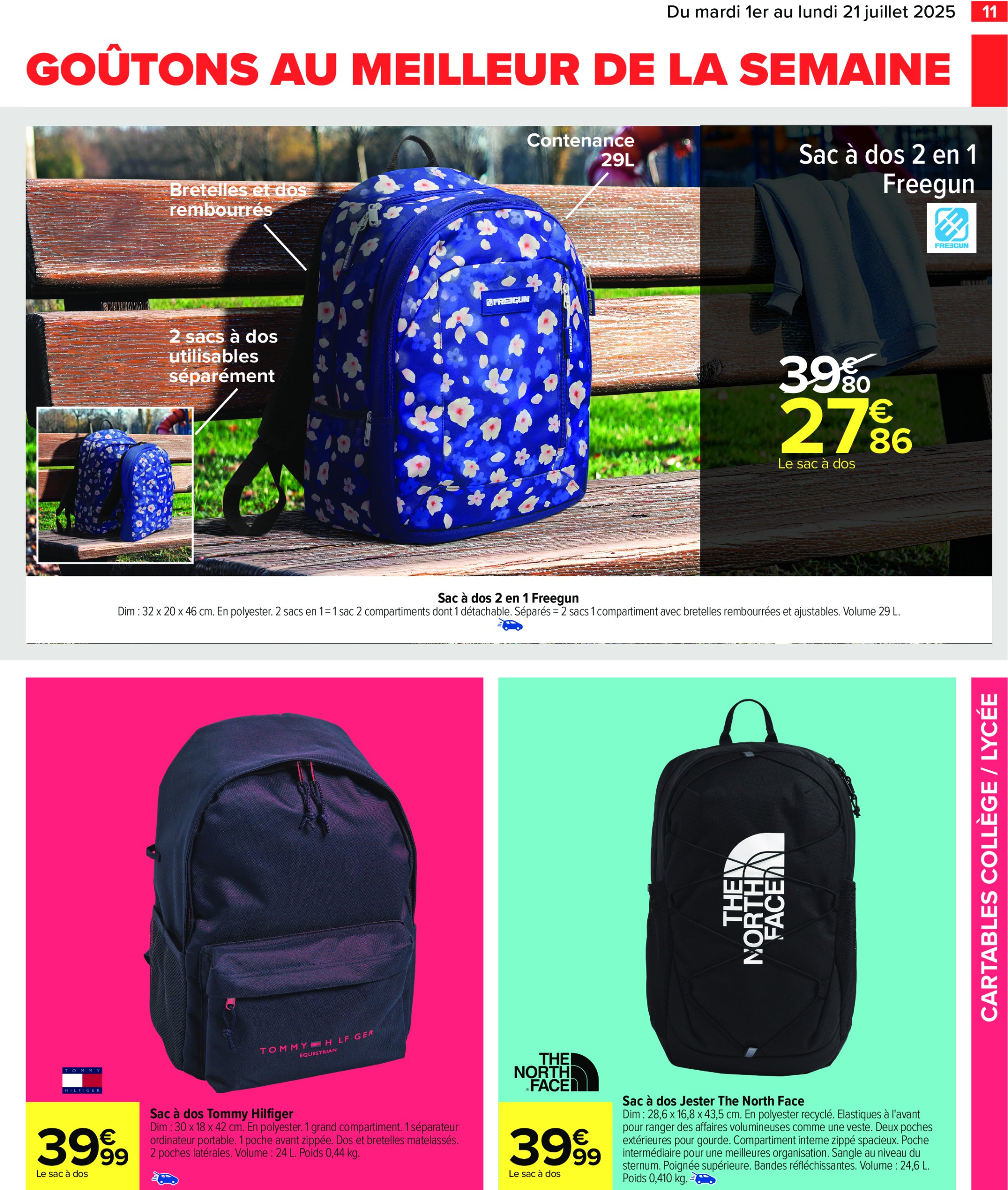 carrefour - Catalogue Carrefour - La Rentrée valable du 01/07 au 21/07 - page: 13