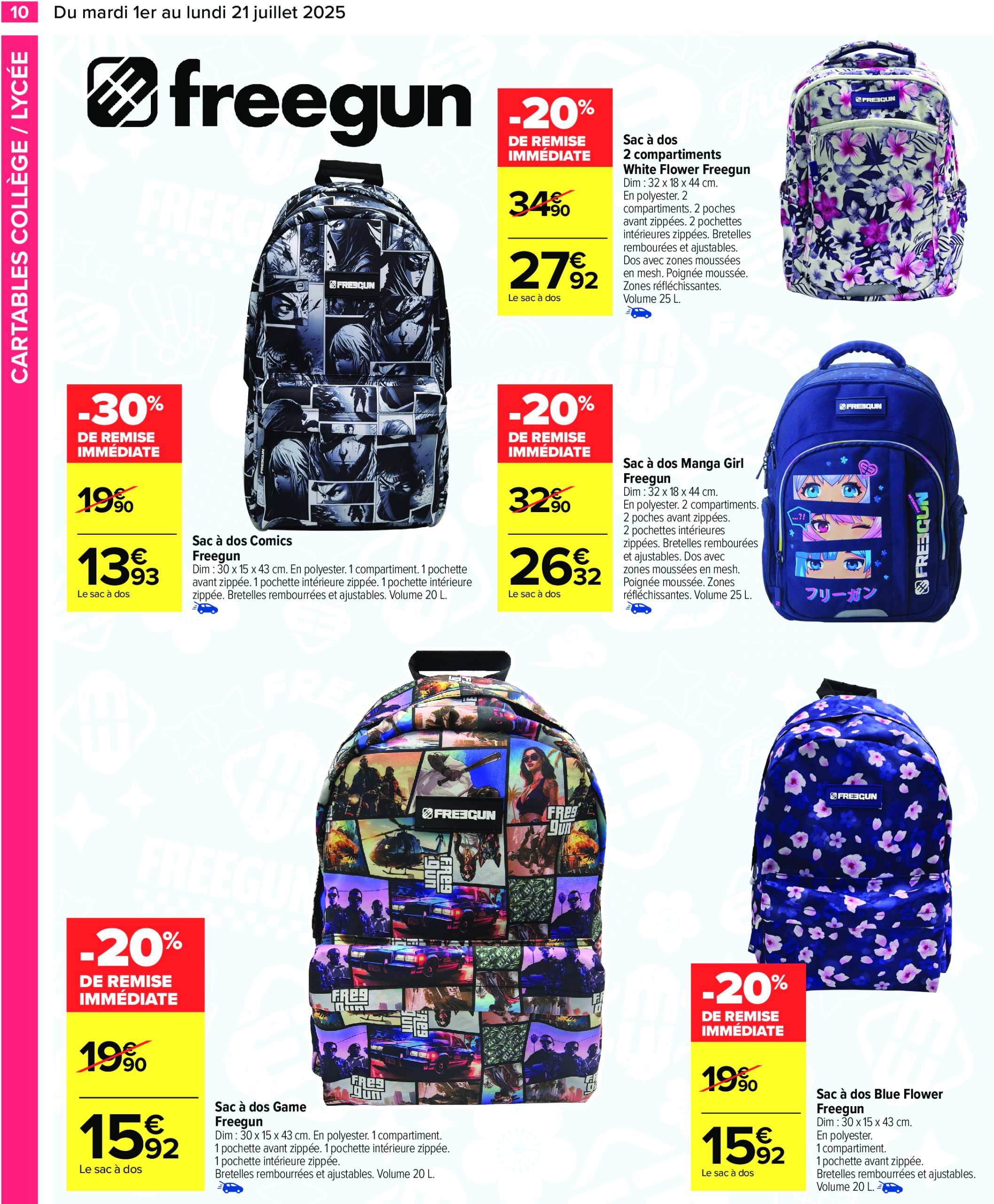 carrefour - Catalogue Carrefour - La Rentrée valable du 01/07 au 21/07 - page: 12