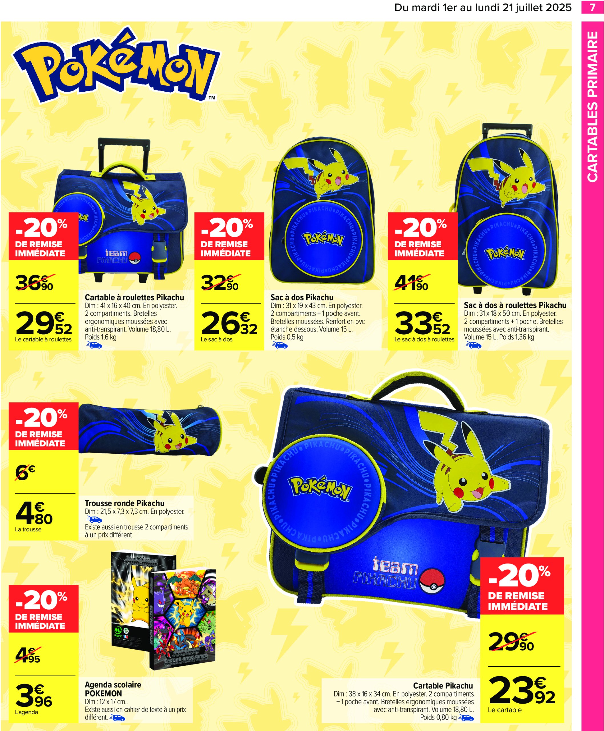 carrefour - Catalogue Carrefour - La Rentrée valable du 01/07 au 21/07 - page: 9