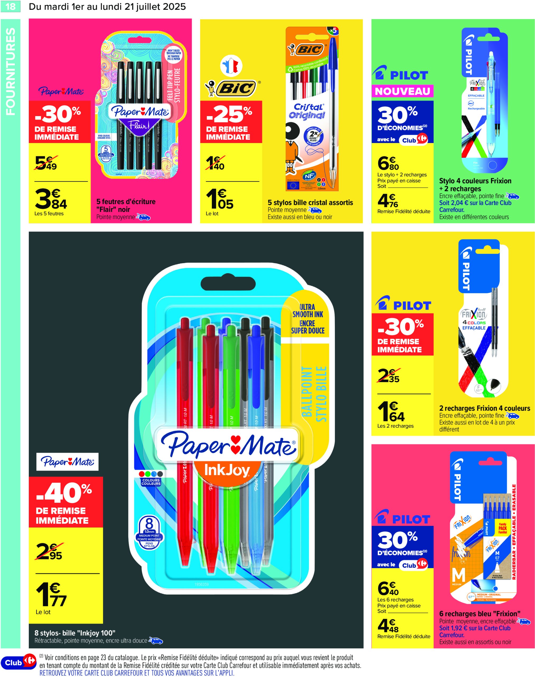 carrefour - Catalogue Carrefour - La Rentrée valable du 01/07 au 21/07 - page: 20