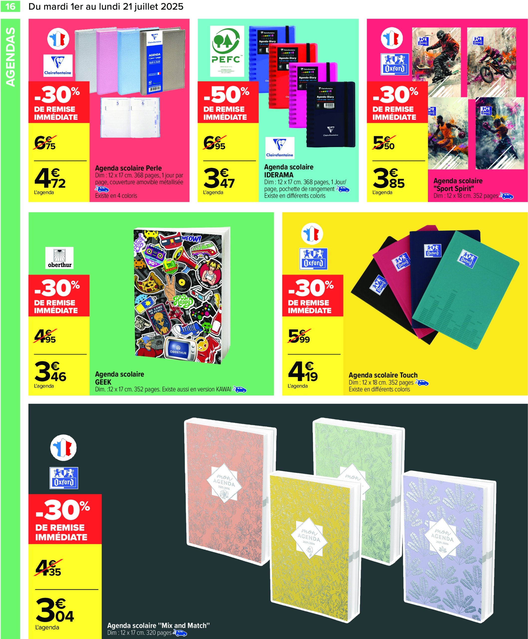 carrefour - Catalogue Carrefour - La Rentrée valable du 01/07 au 21/07 - page: 18