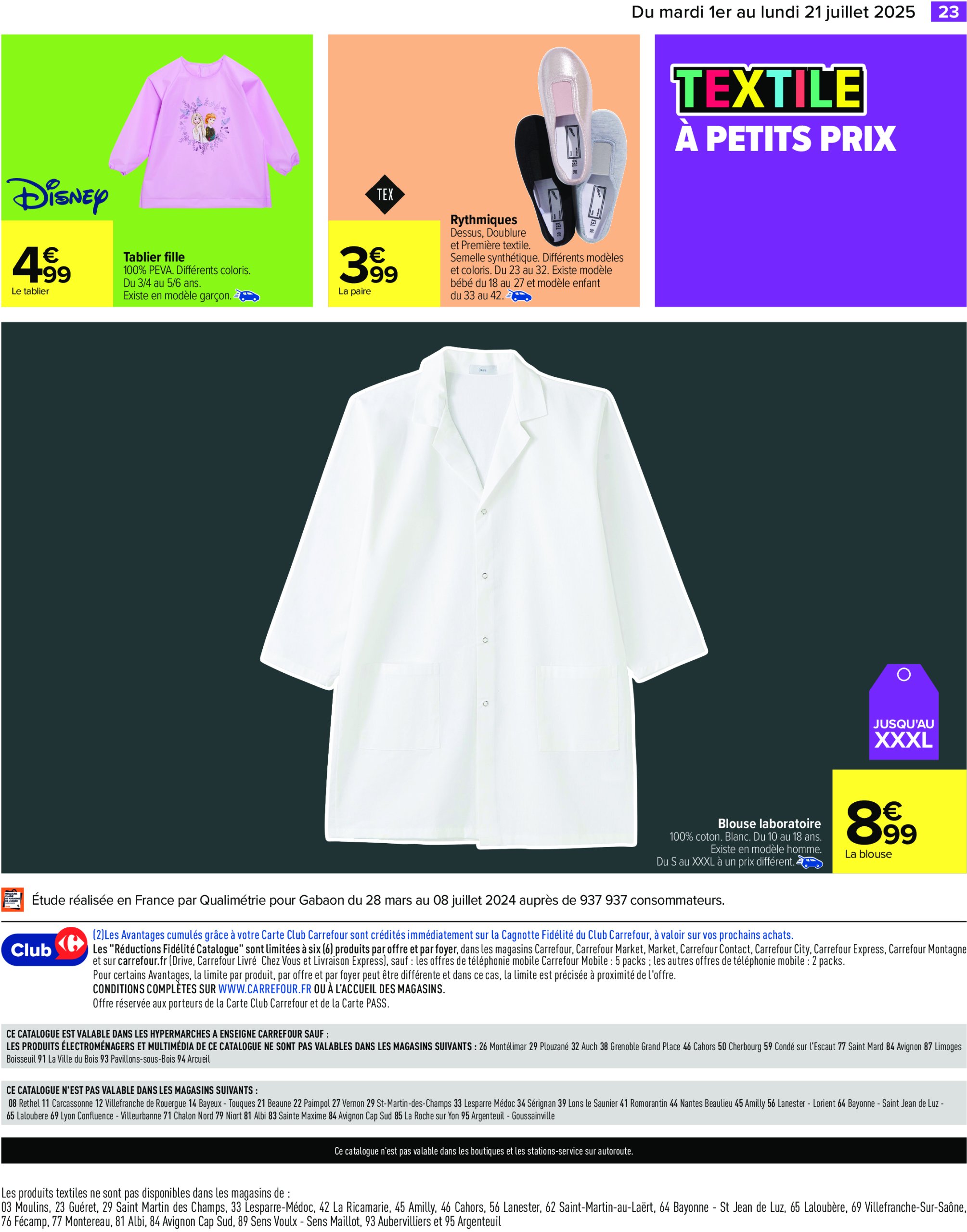 carrefour - Catalogue Carrefour - La Rentrée valable du 01/07 au 21/07 - page: 25