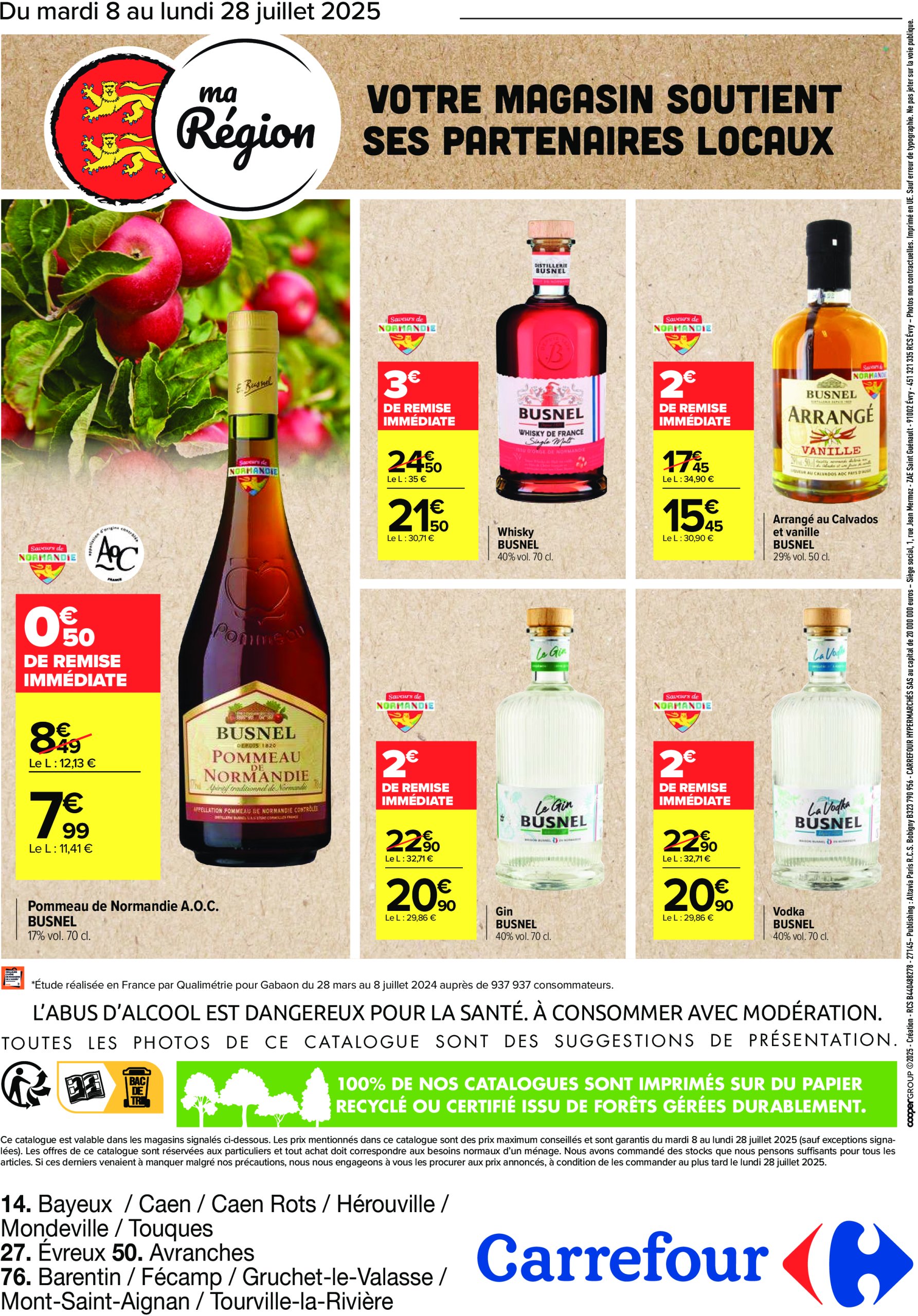 carrefour - Catalogue Carrefour - Le meilleur de ma région Lombarde valable du 08/07 au 28/07 - page: 16