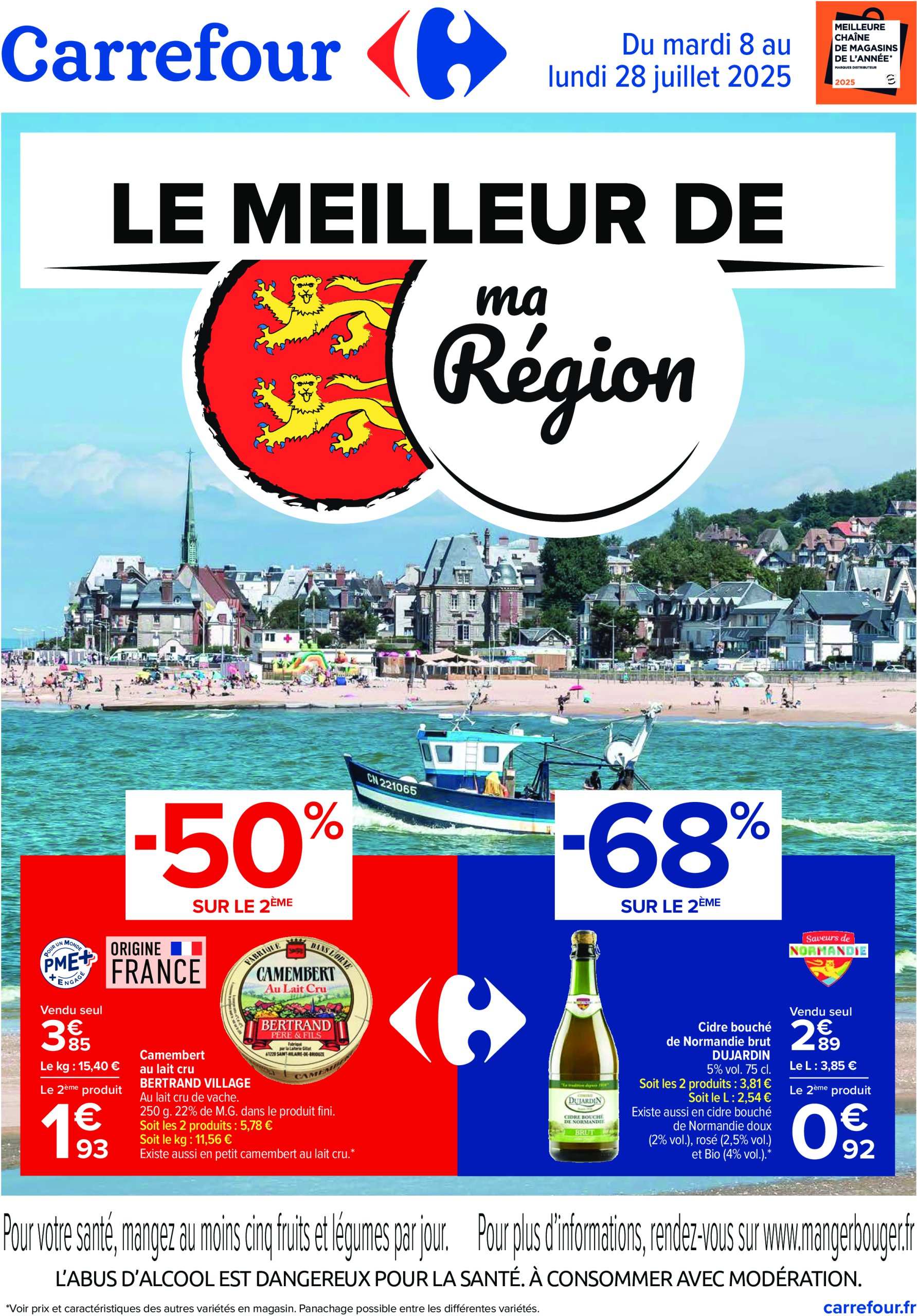 carrefour - Catalogue Carrefour - Le meilleur de ma région Lombarde valable du 08/07 au 28/07