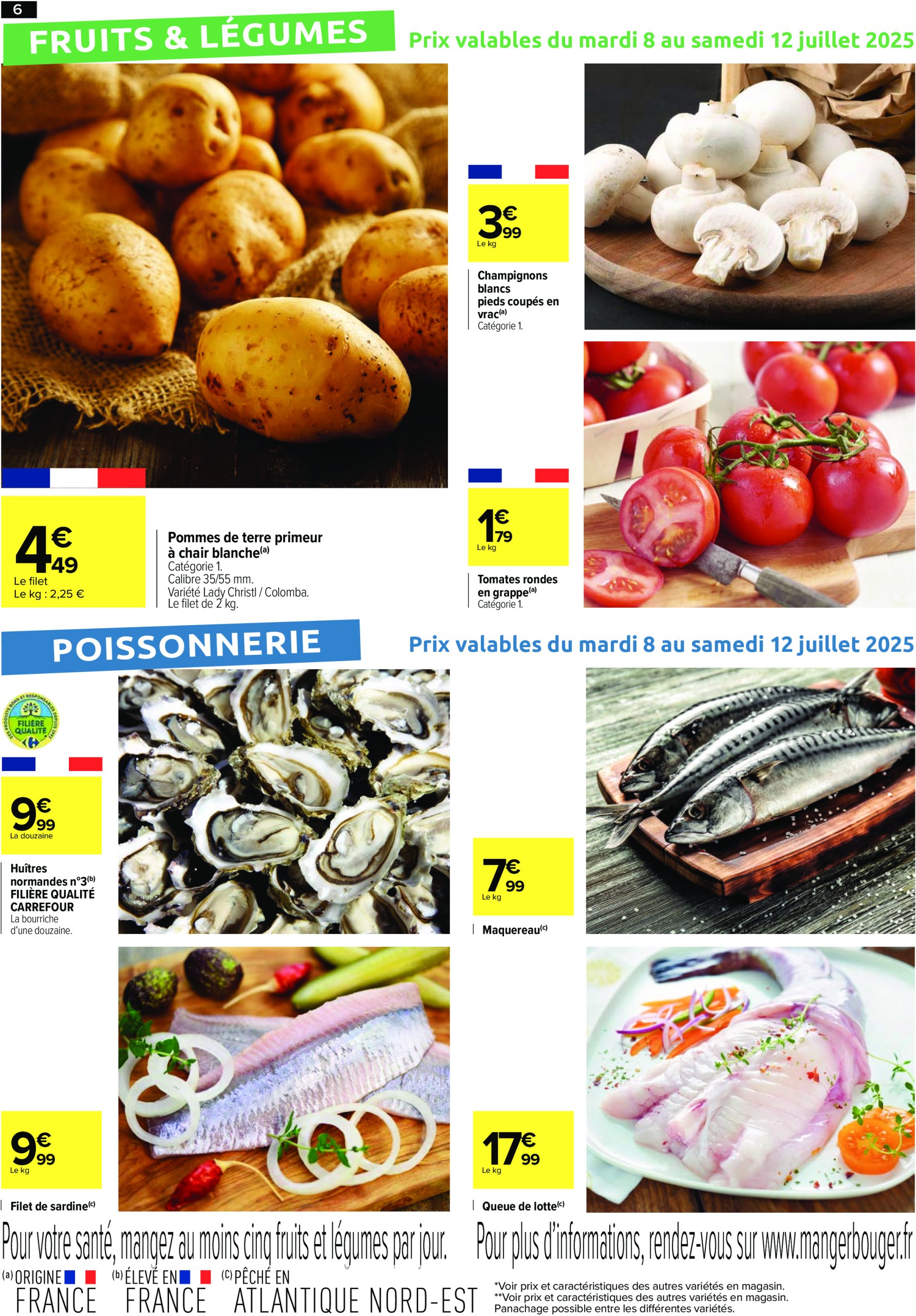 carrefour - Catalogue Carrefour - Le meilleur de ma région Lombarde valable du 08/07 au 28/07 - page: 6