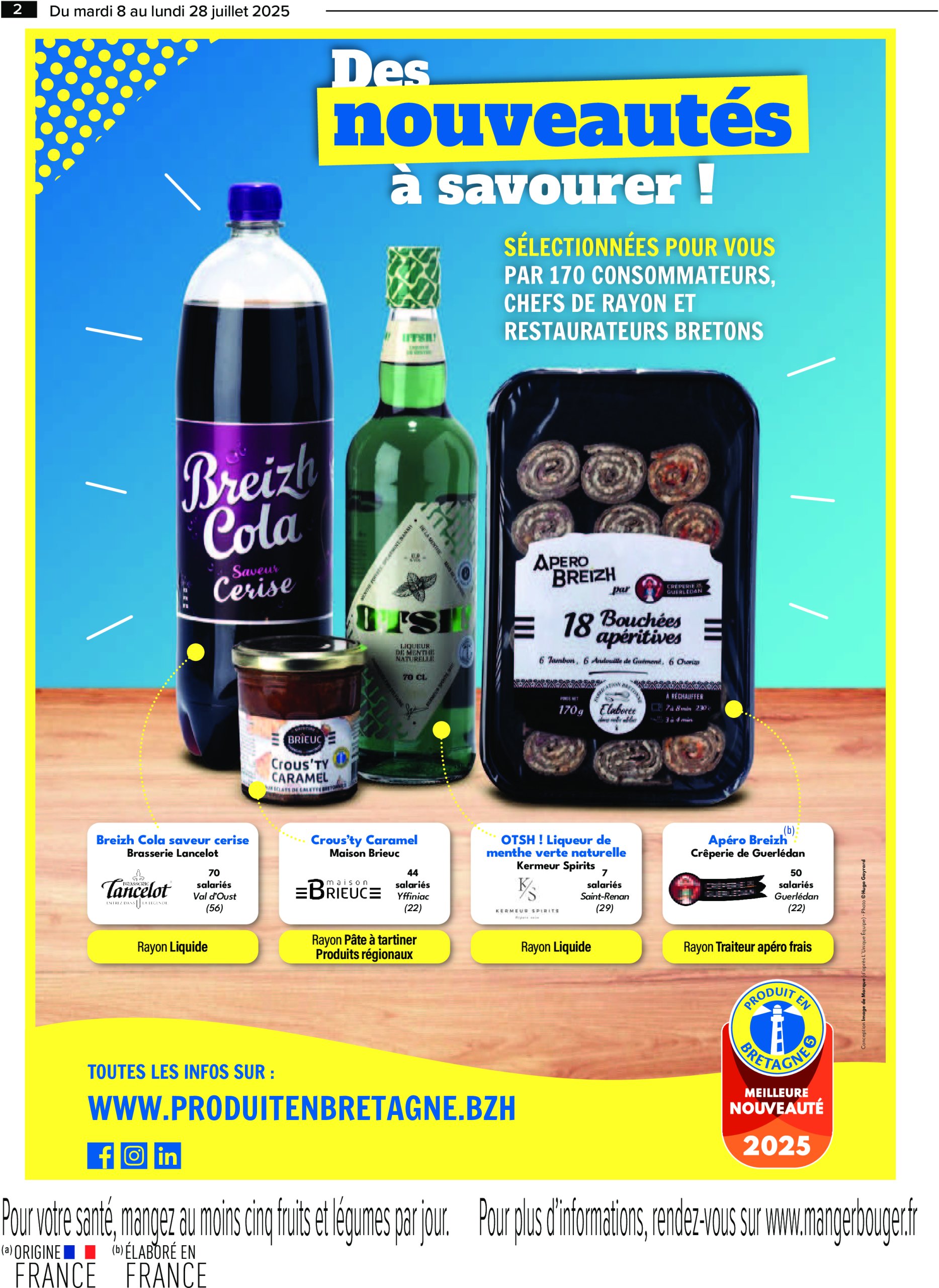 carrefour - Catalogue Carrefour - Le meilleur de ma région Bretagne valable du 08/07 au 28/07 - page: 2 carrefour - Catalogue Carrefour - Le meilleur de ma région Bretagne valable du 08/07 au 28/07 - page: 2