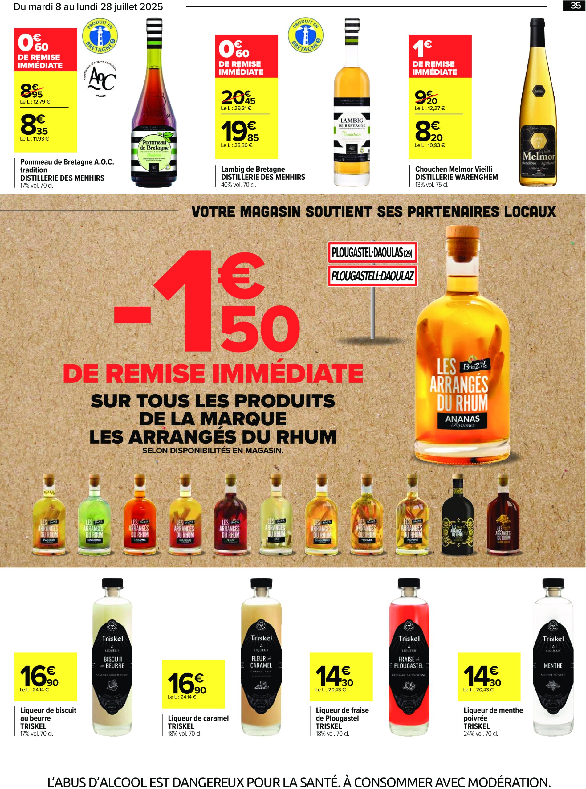 carrefour - Catalogue Carrefour - Le meilleur de ma région Bretagne valable du 08/07 au 28/07 - page: 35 carrefour - Catalogue Carrefour - Le meilleur de ma région Bretagne valable du 08/07 au 28/07 - page: 35