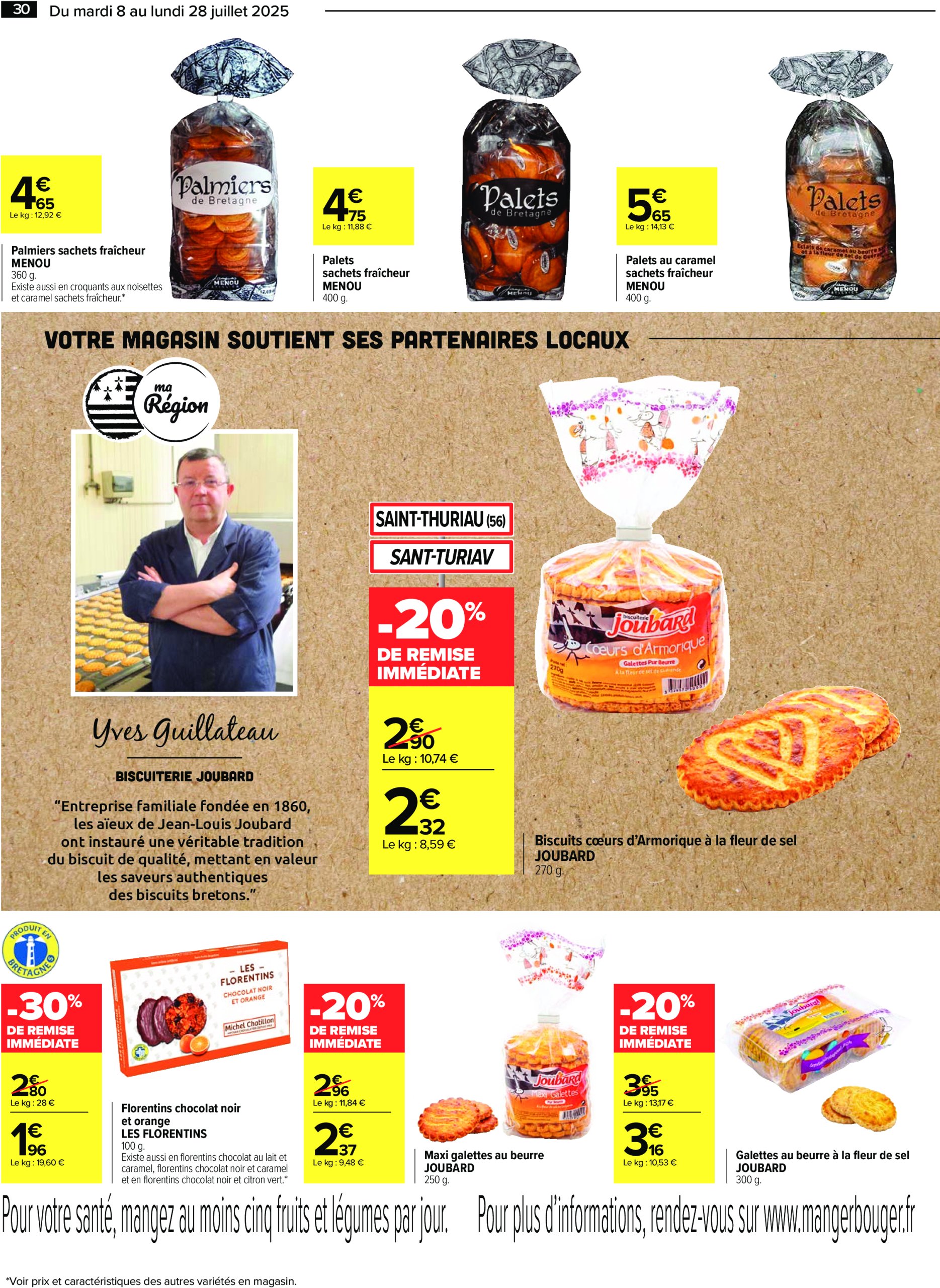 carrefour - Catalogue Carrefour - Le meilleur de ma région Bretagne valable du 08/07 au 28/07 - page: 30 carrefour - Catalogue Carrefour - Le meilleur de ma région Bretagne valable du 08/07 au 28/07 - page: 30