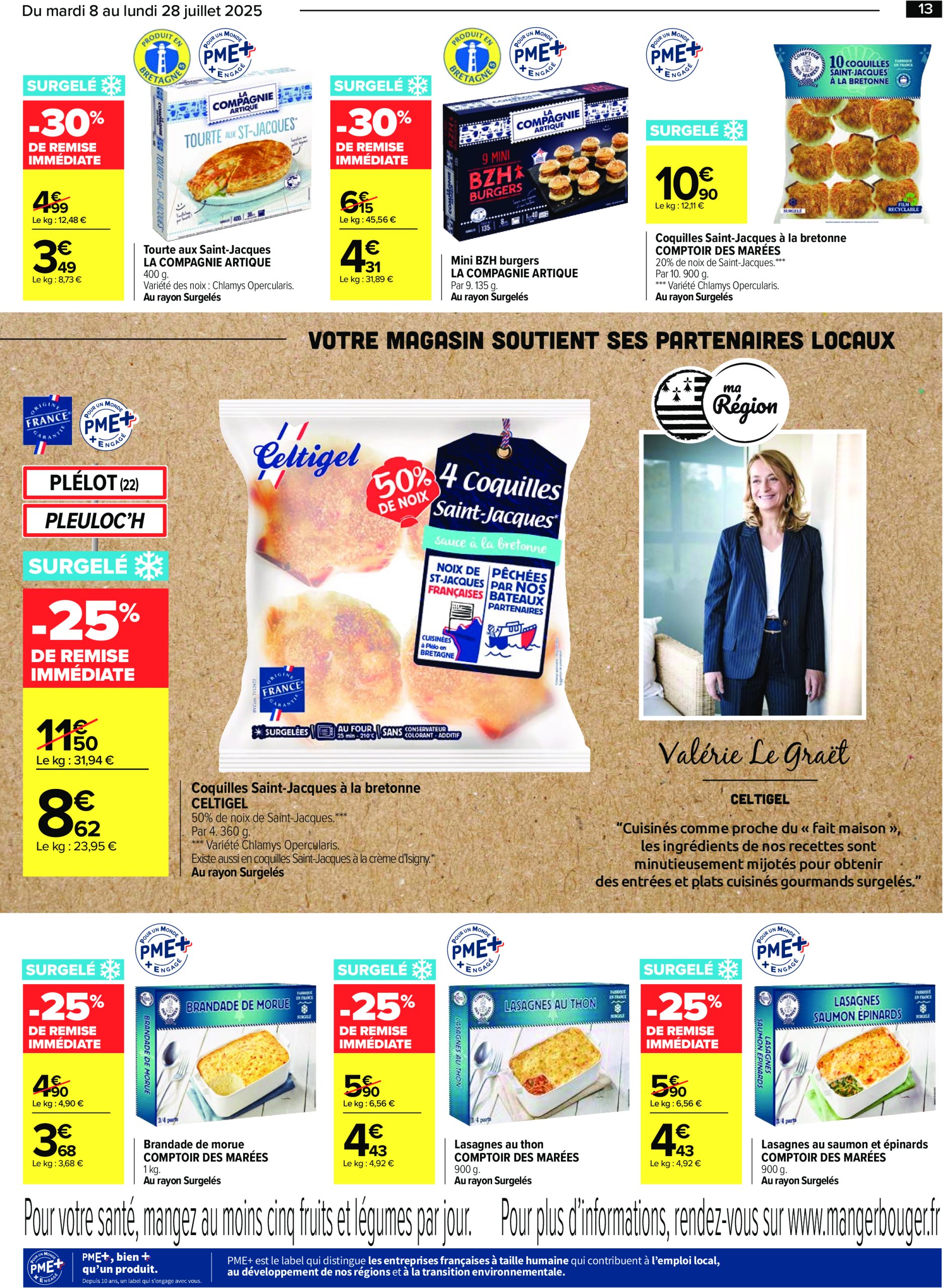 carrefour - Catalogue Carrefour - Le meilleur de ma région Bretagne valable du 08/07 au 28/07 - page: 13 carrefour - Catalogue Carrefour - Le meilleur de ma région Bretagne valable du 08/07 au 28/07 - page: 13
