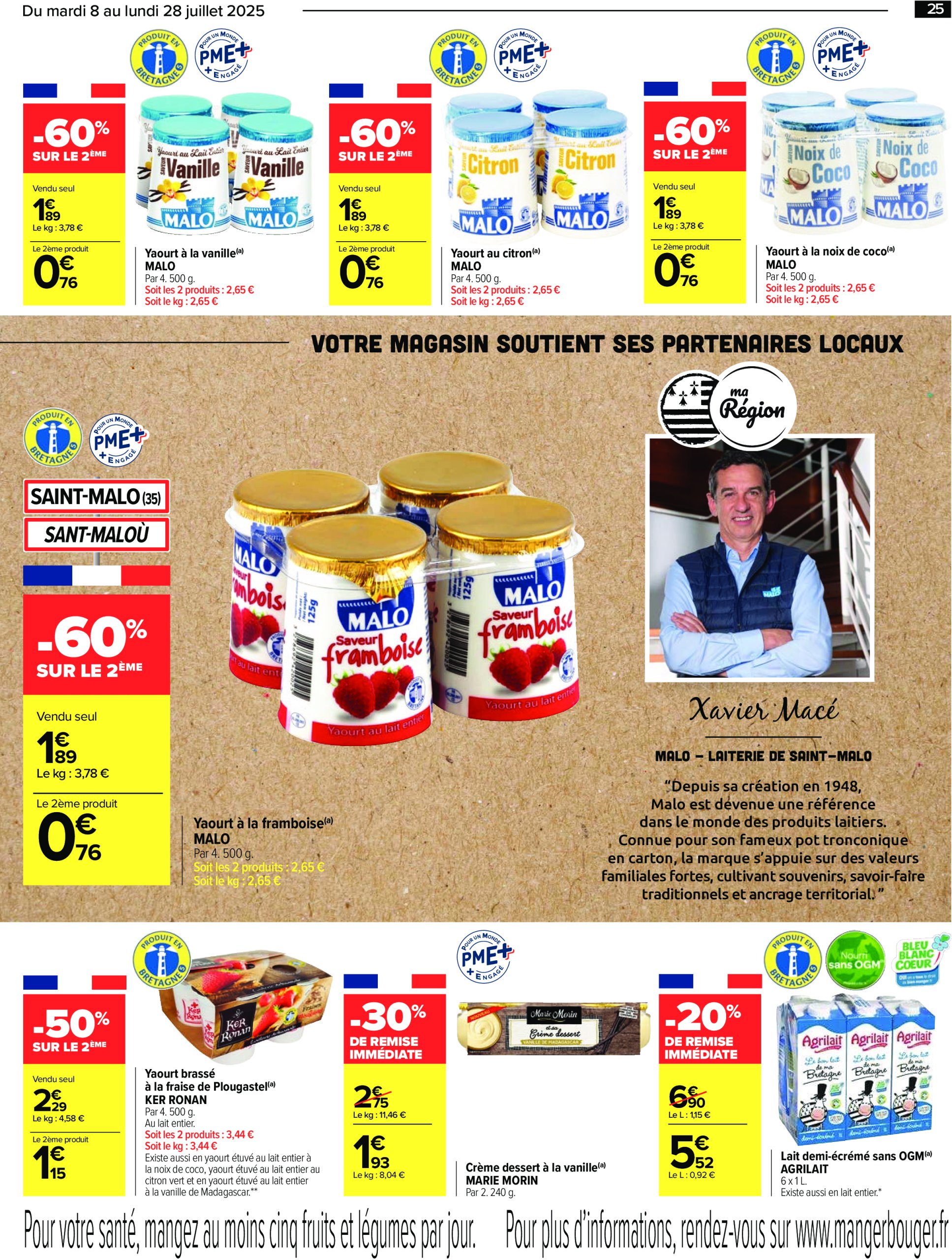 carrefour - Catalogue Carrefour - Le meilleur de ma région Bretagne valable du 08/07 au 28/07 - page: 25 carrefour - Catalogue Carrefour - Le meilleur de ma région Bretagne valable du 08/07 au 28/07 - page: 25