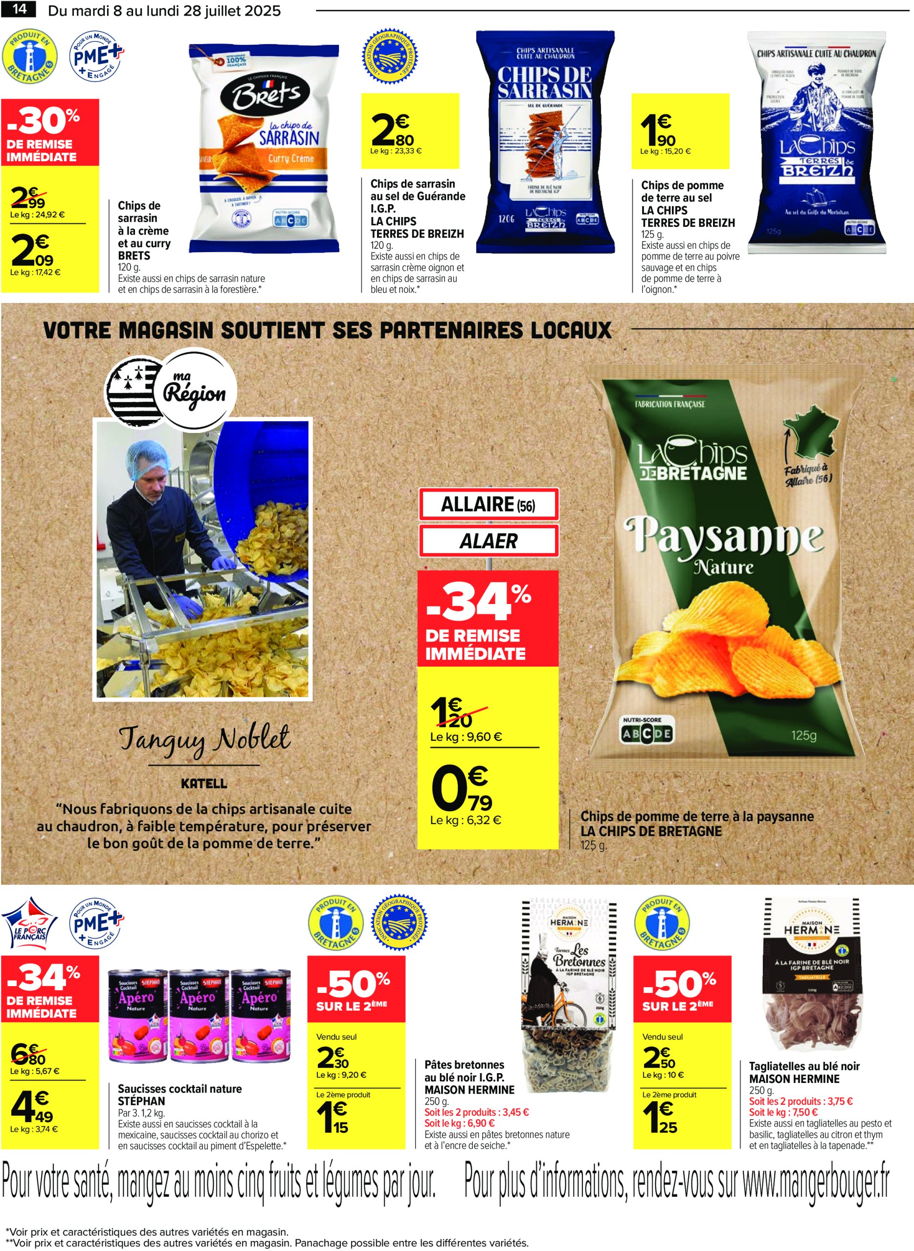 carrefour - Catalogue Carrefour - Le meilleur de ma région Bretagne valable du 08/07 au 28/07 - page: 14 carrefour - Catalogue Carrefour - Le meilleur de ma région Bretagne valable du 08/07 au 28/07 - page: 14