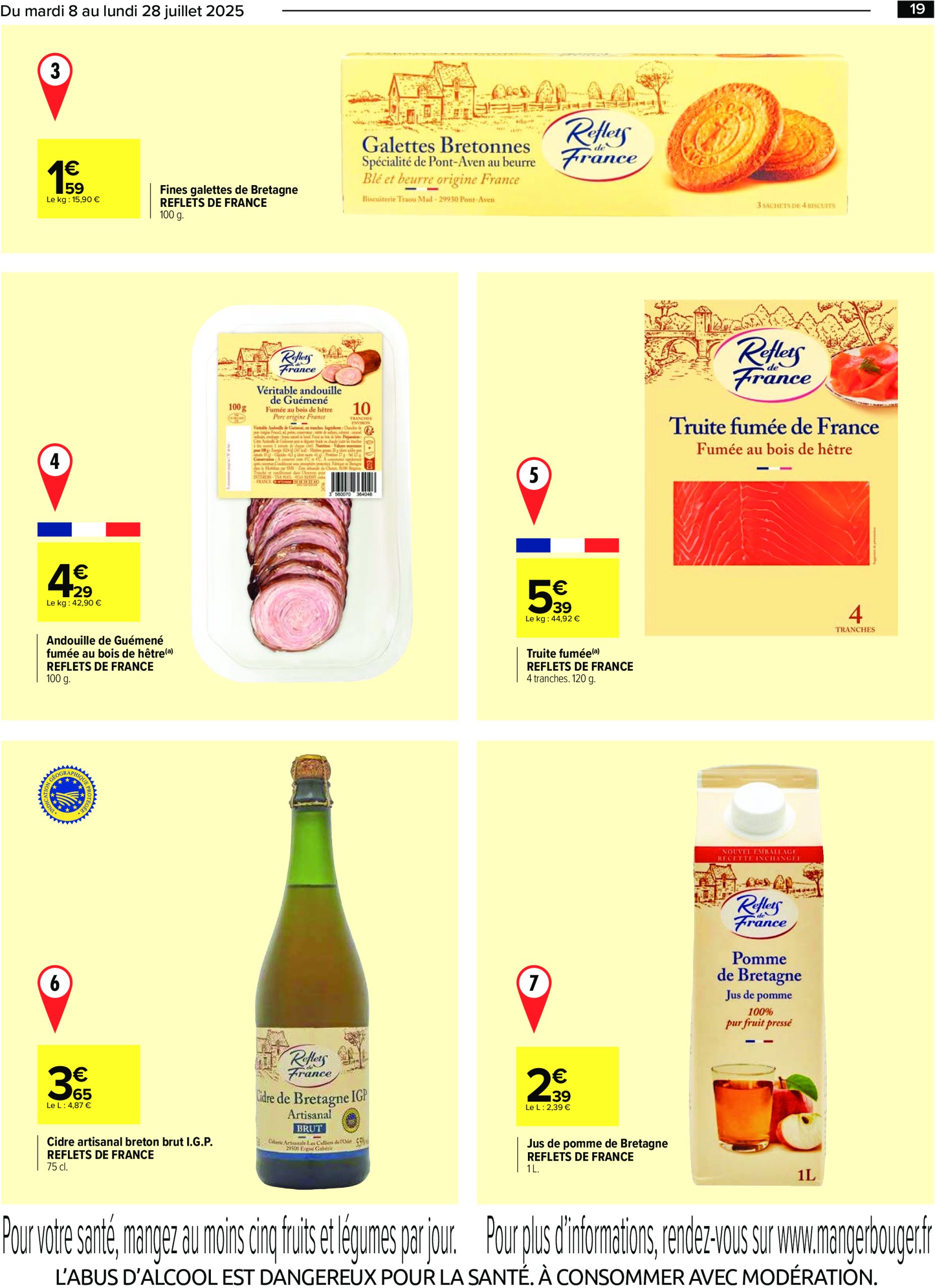 carrefour - Catalogue Carrefour - Le meilleur de ma région Bretagne valable du 08/07 au 28/07 - page: 19 carrefour - Catalogue Carrefour - Le meilleur de ma région Bretagne valable du 08/07 au 28/07 - page: 19