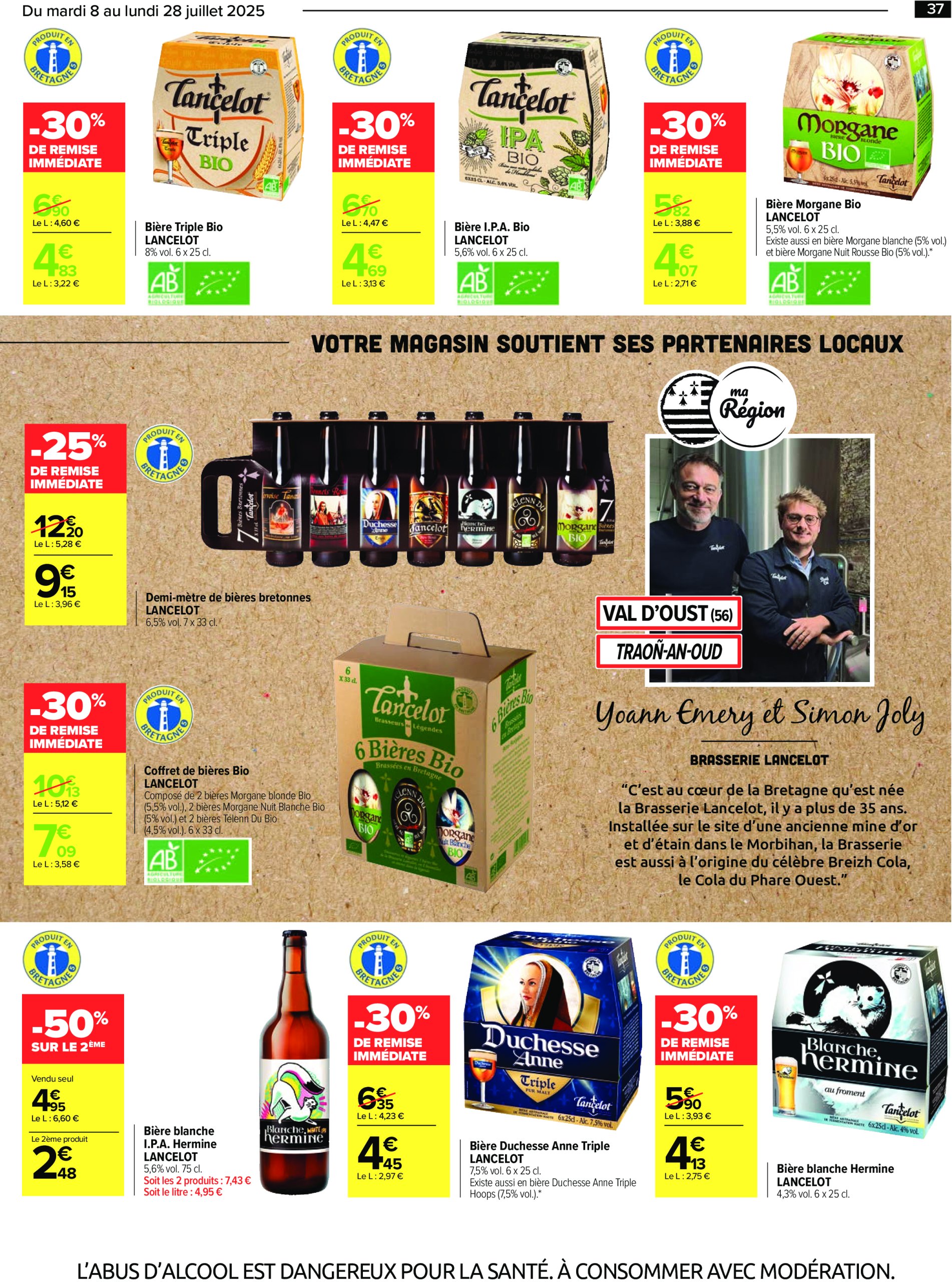 carrefour - Catalogue Carrefour - Le meilleur de ma région Bretagne valable du 08/07 au 28/07 - page: 37 carrefour - Catalogue Carrefour - Le meilleur de ma région Bretagne valable du 08/07 au 28/07 - page: 37