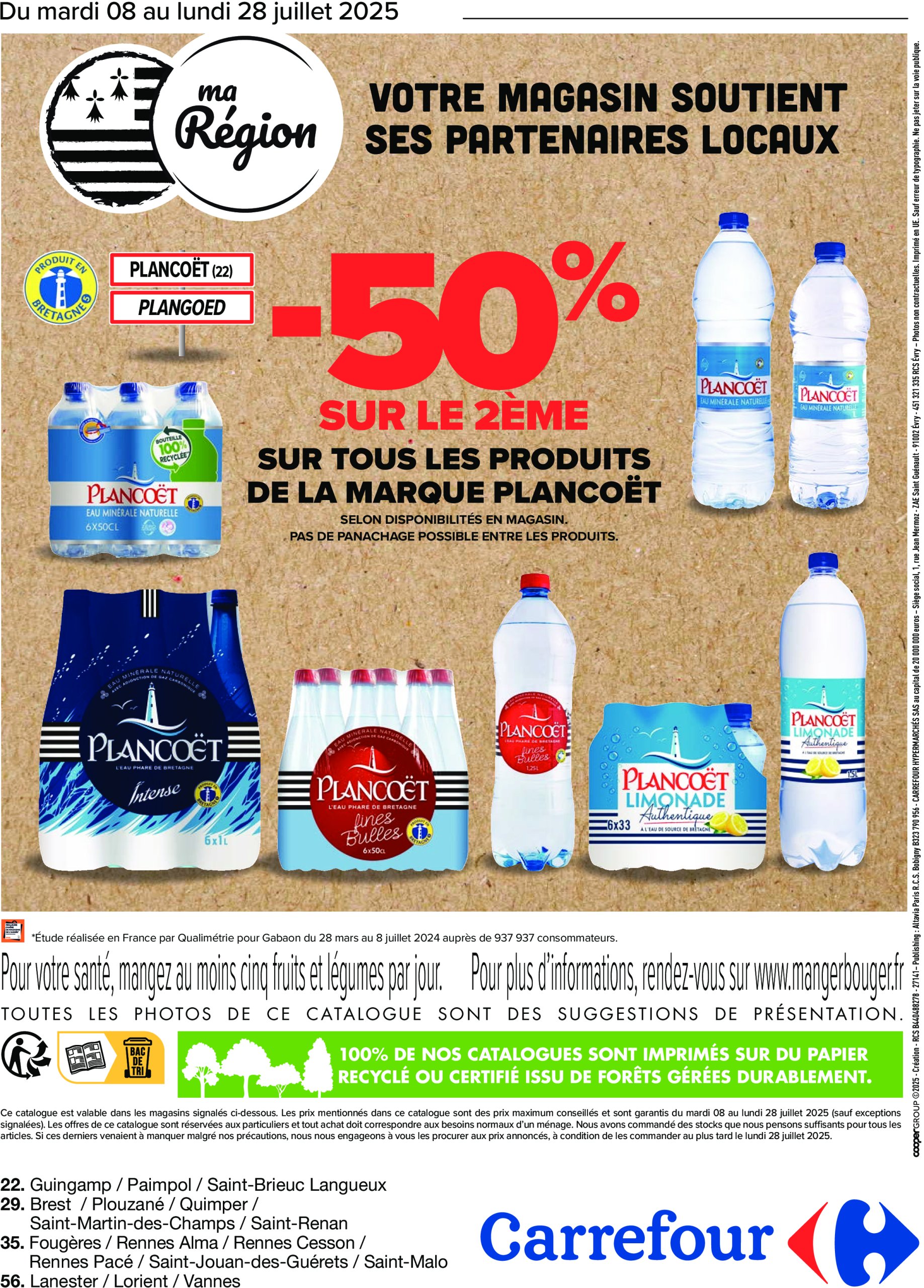 carrefour - Catalogue Carrefour - Le meilleur de ma région Bretagne valable du 08/07 au 28/07 - page: 40 carrefour - Catalogue Carrefour - Le meilleur de ma région Bretagne valable du 08/07 au 28/07 - page: 40