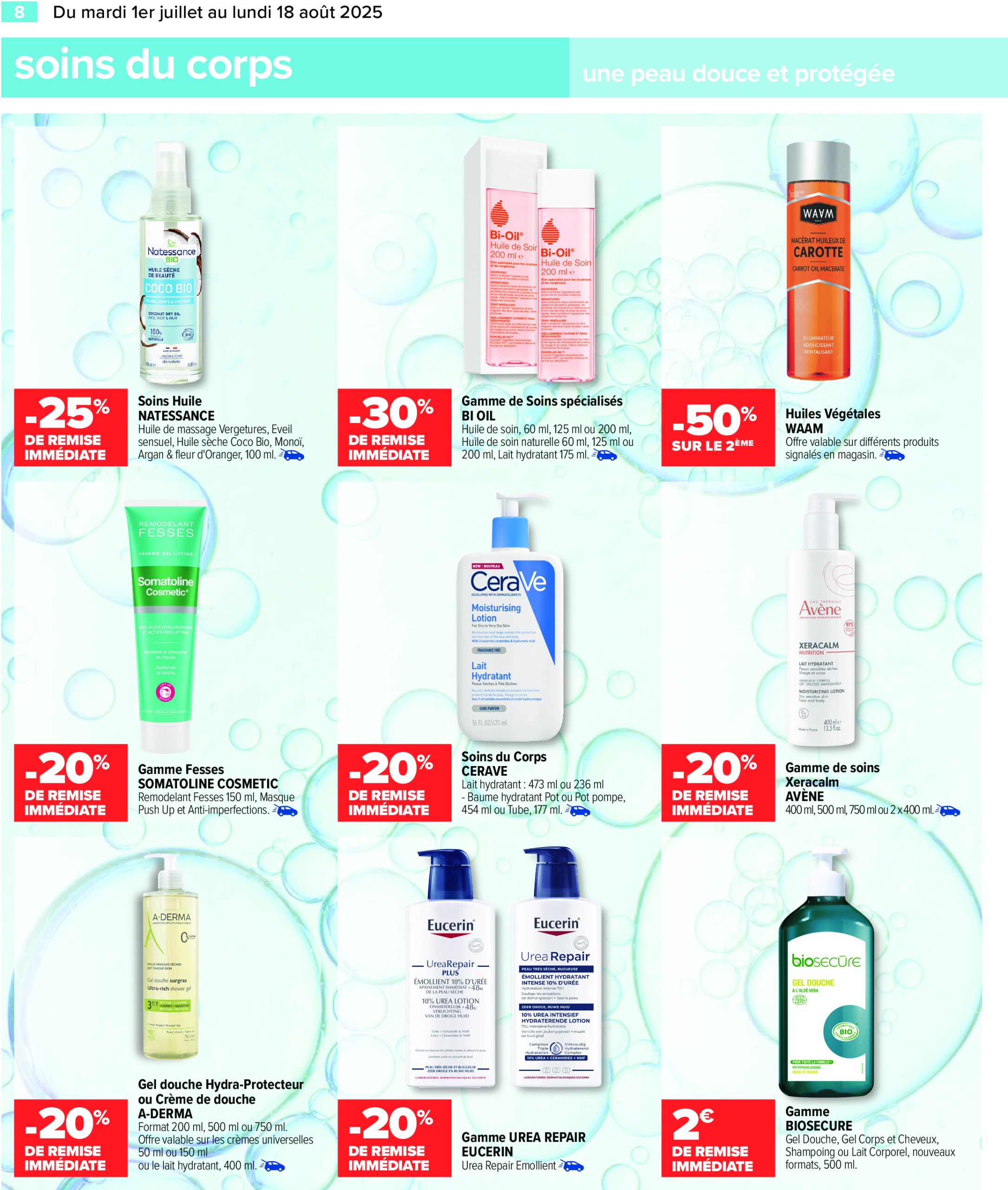 carrefour - Catalogue Carrefour - Parapharmacie valable du 01/07 au 18/08 - page: 10
