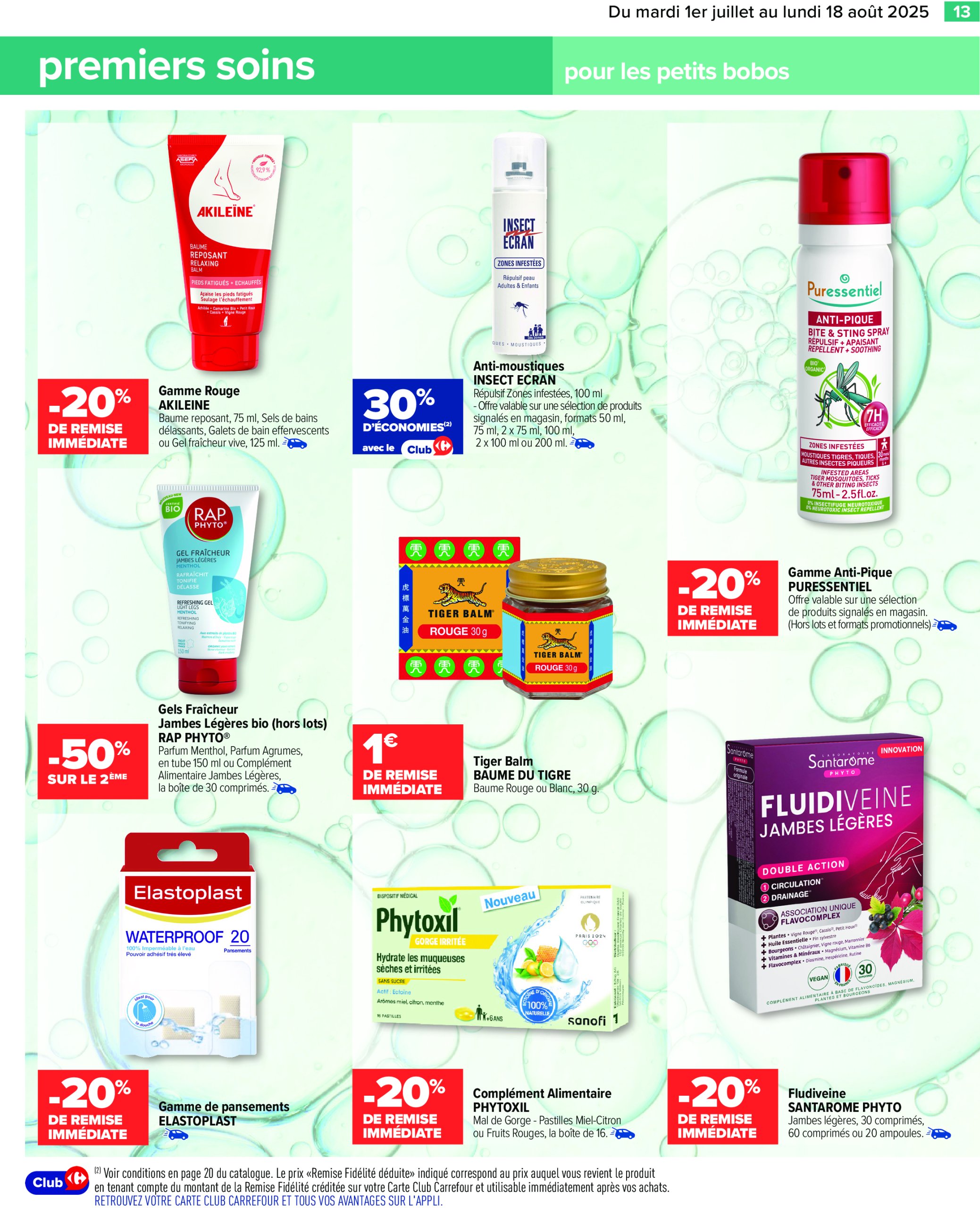 carrefour - Catalogue Carrefour - Parapharmacie valable du 01/07 au 18/08 - page: 15