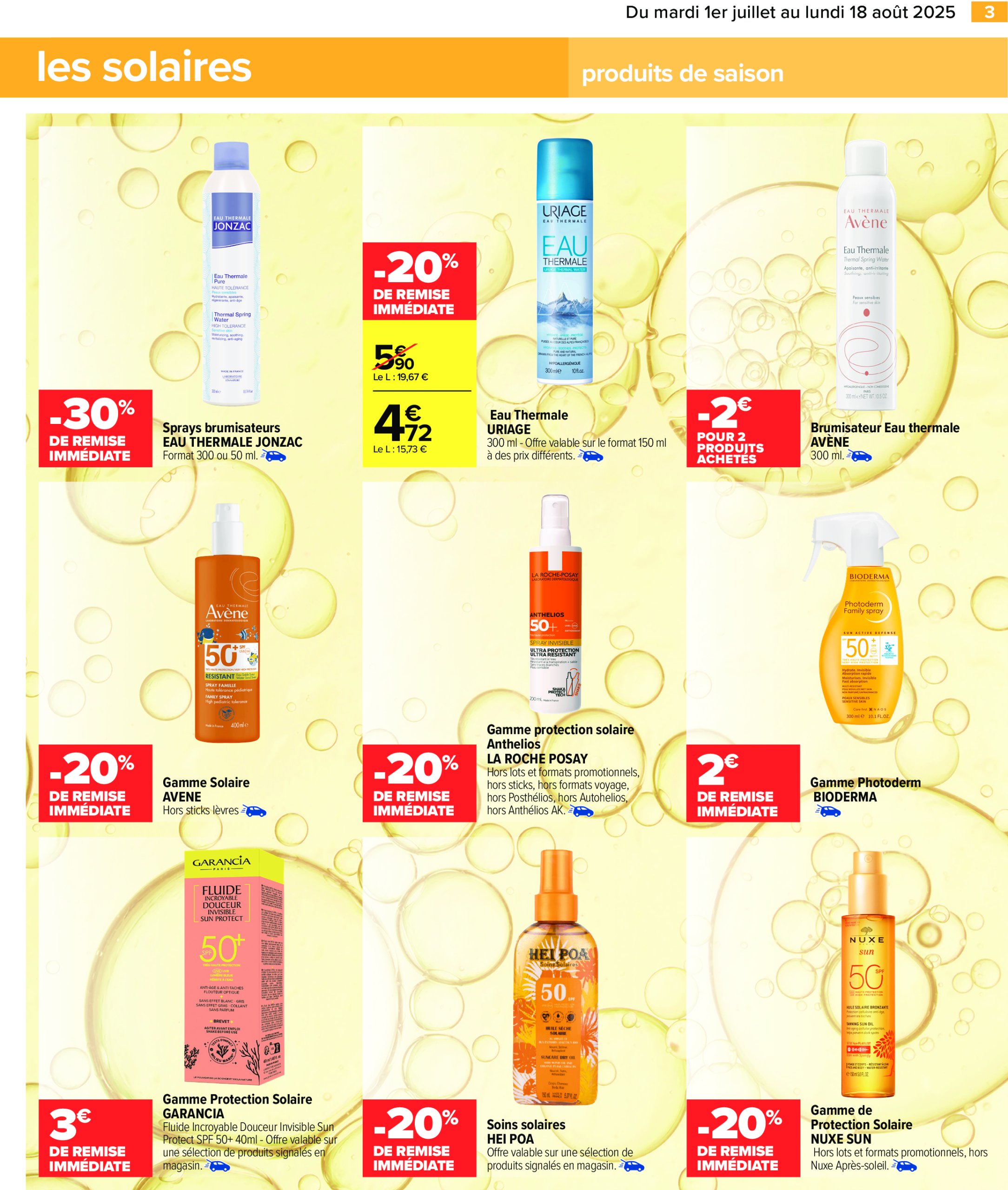 carrefour - Catalogue Carrefour - Parapharmacie valable du 01/07 au 18/08 - page: 5