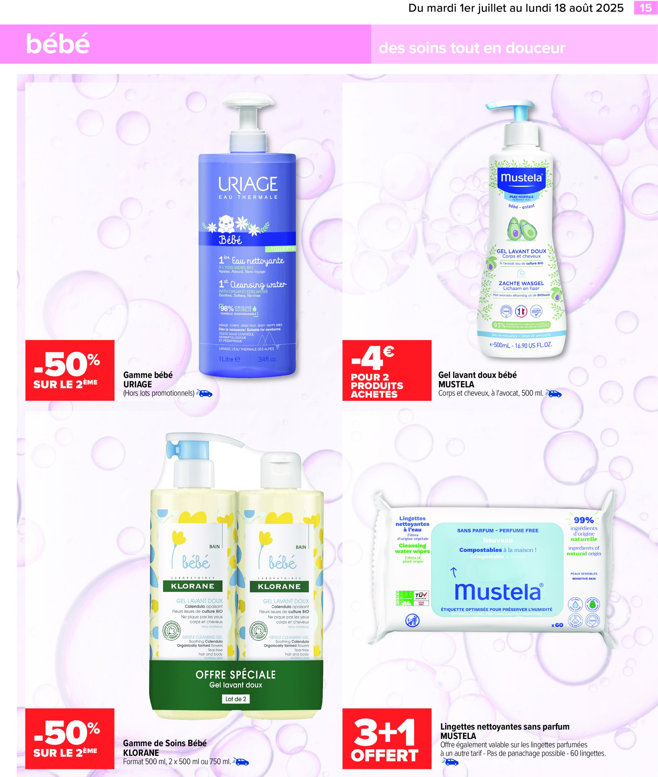 carrefour - Catalogue Carrefour - Parapharmacie valable du 01/07 au 18/08 - page: 17