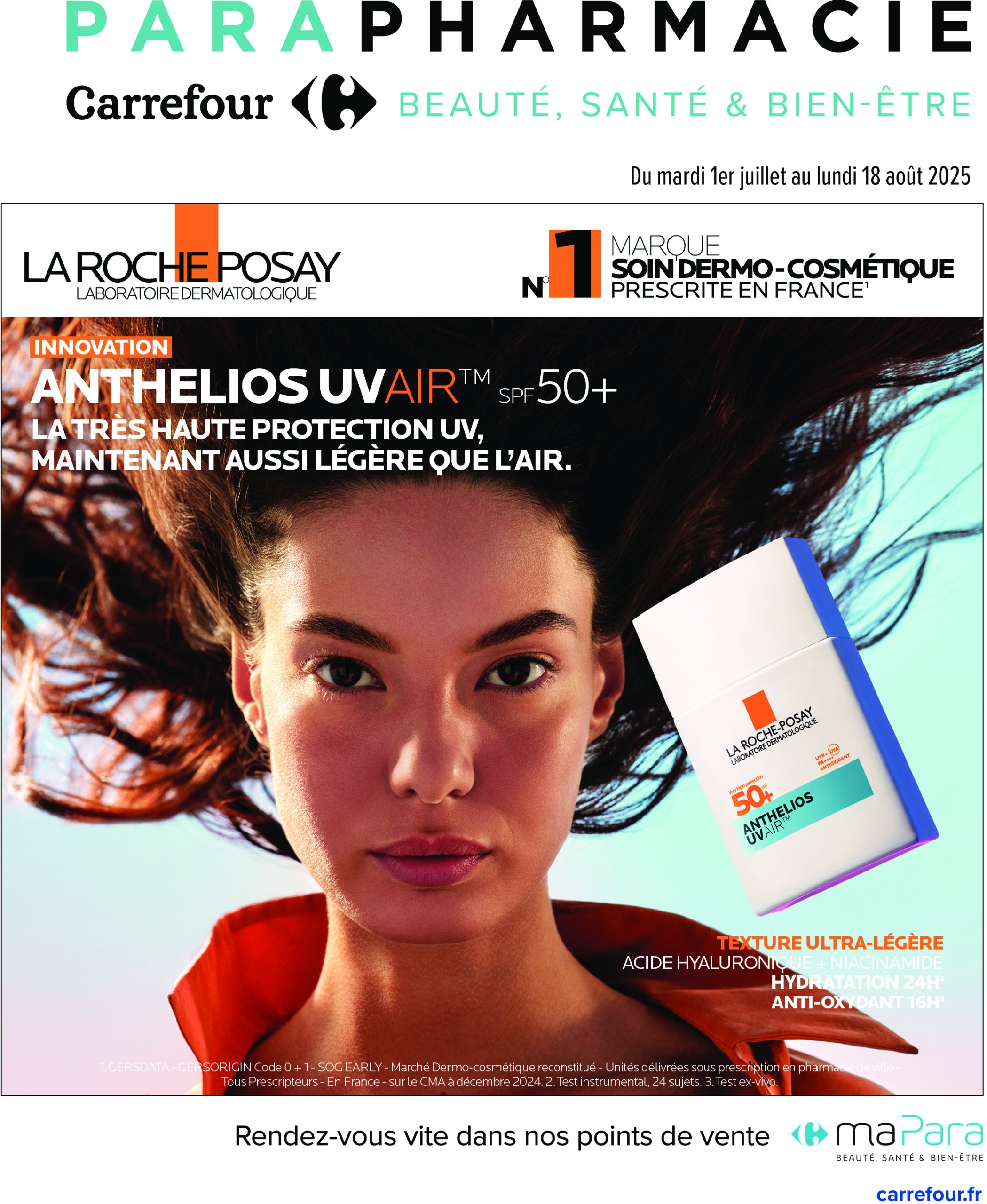 carrefour - Catalogue Carrefour - Parapharmacie valable du 01/07 au 18/08