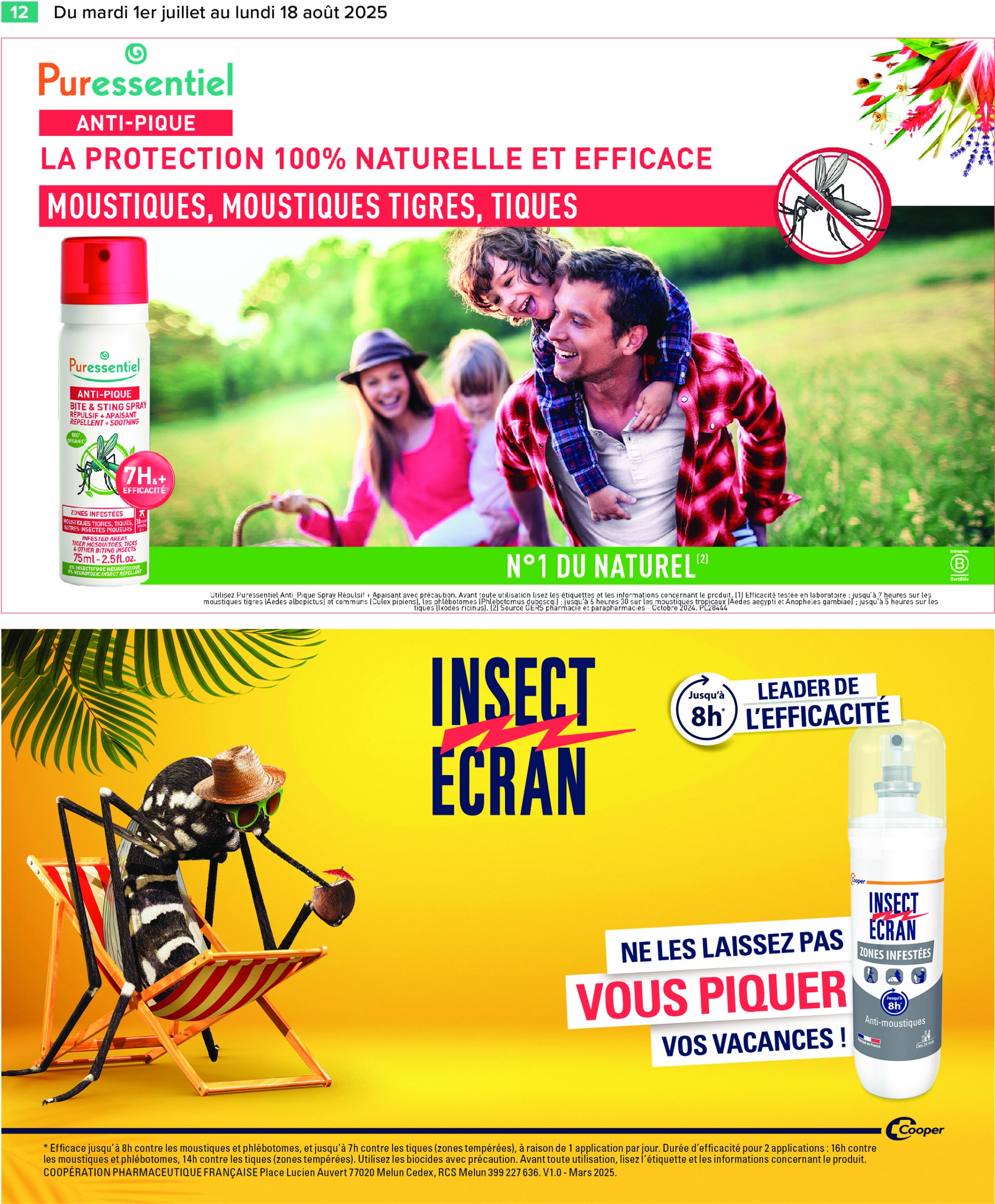 carrefour - Catalogue Carrefour - Parapharmacie valable du 01/07 au 18/08 - page: 14