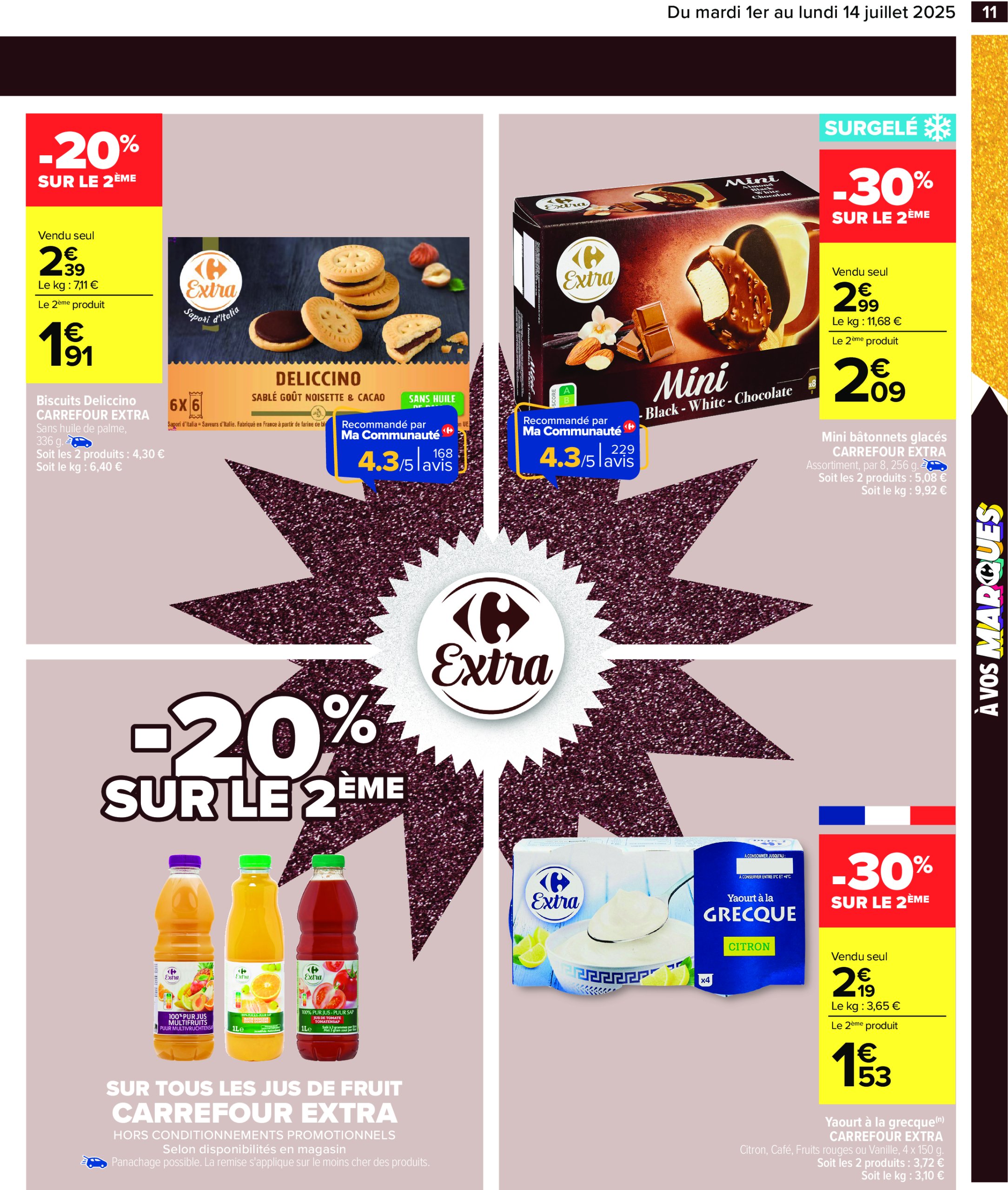 carrefour - Catalogue Carrefour valable du 01/07 au 14/07 - page: 13 carrefour - Catalogue Carrefour valable du 01/07 au 14/07 - page: 13