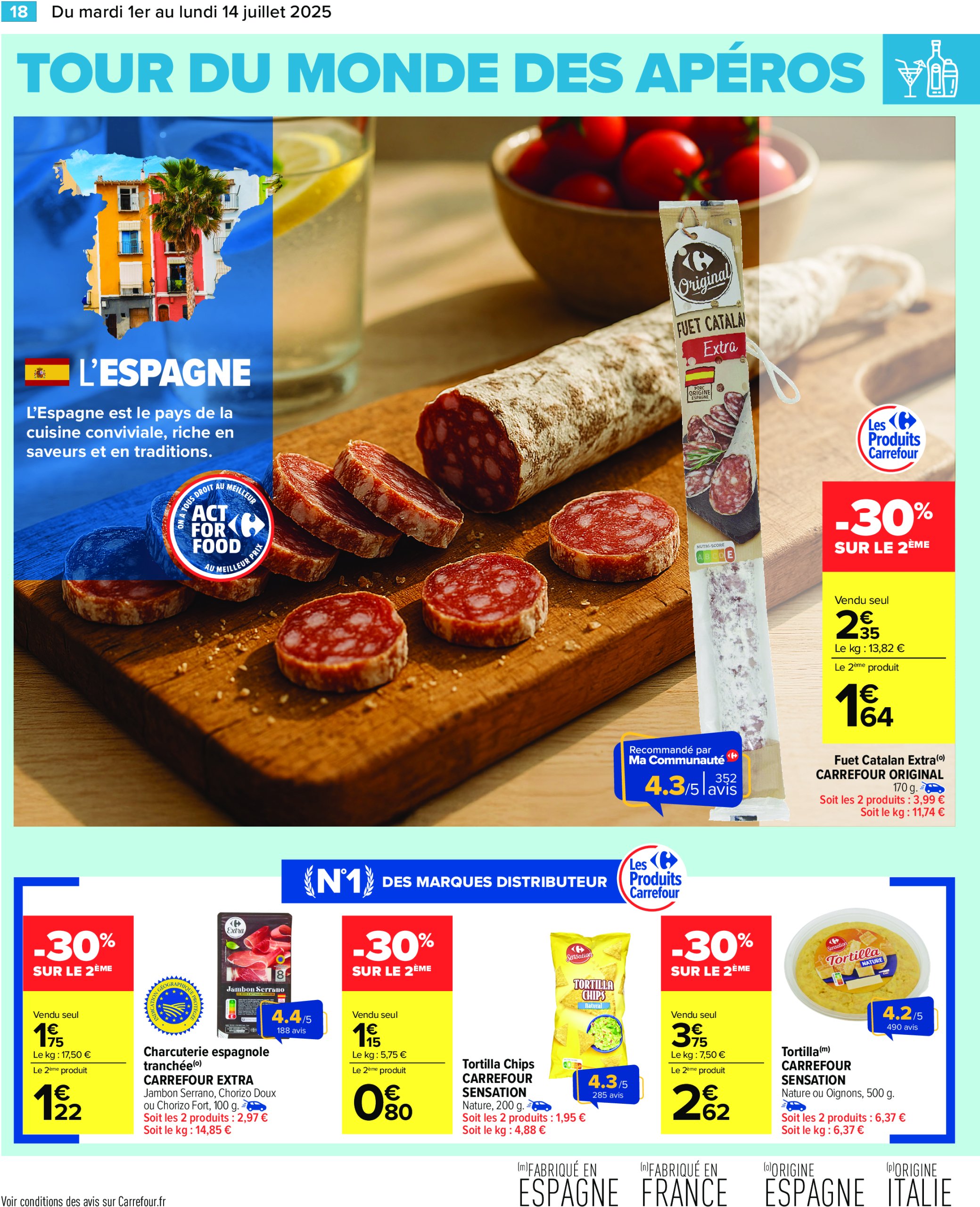 carrefour - Catalogue Carrefour valable du 01/07 au 14/07 - page: 20 carrefour - Catalogue Carrefour valable du 01/07 au 14/07 - page: 20