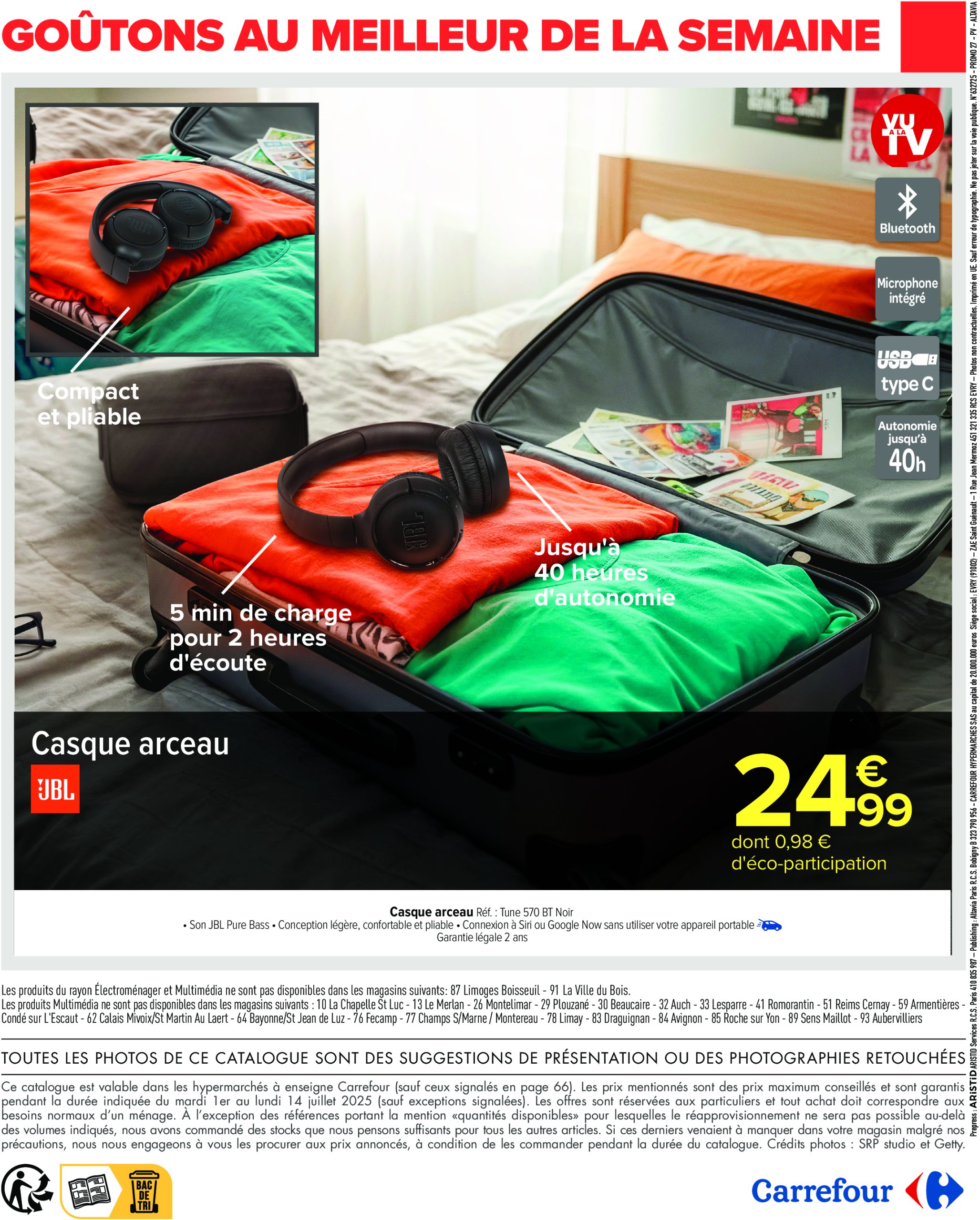 carrefour - Catalogue Carrefour valable du 01/07 au 14/07 - page: 2 carrefour - Catalogue Carrefour valable du 01/07 au 14/07 - page: 2