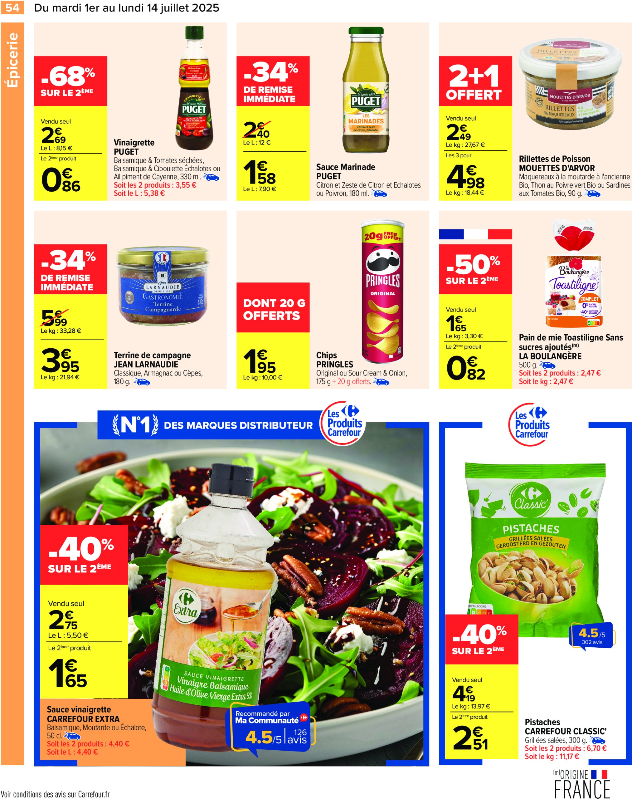 carrefour - Catalogue Carrefour valable du 01/07 au 14/07 - page: 56 carrefour - Catalogue Carrefour valable du 01/07 au 14/07 - page: 56