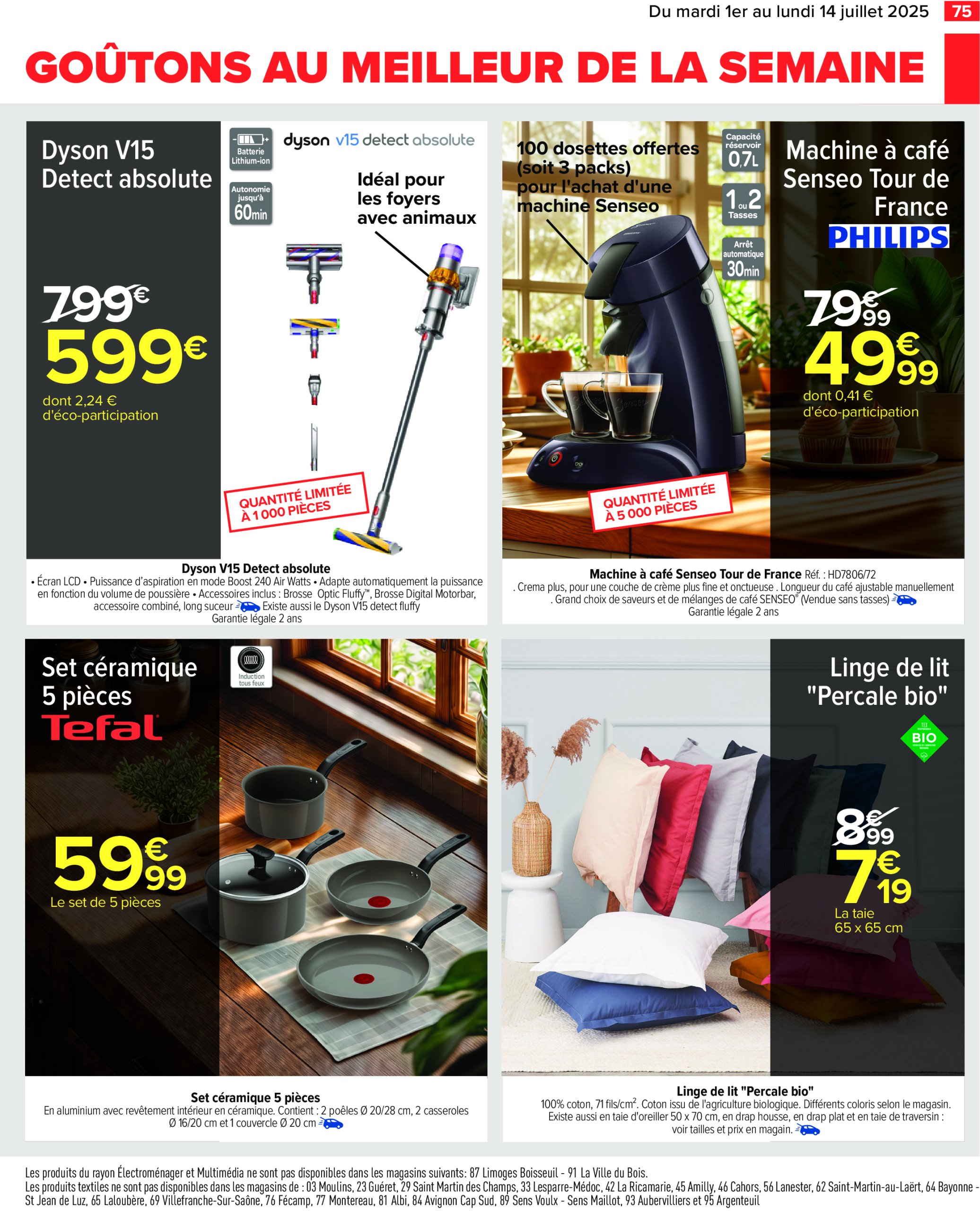 carrefour - Catalogue Carrefour valable du 01/07 au 14/07 - page: 77 carrefour - Catalogue Carrefour valable du 01/07 au 14/07 - page: 77