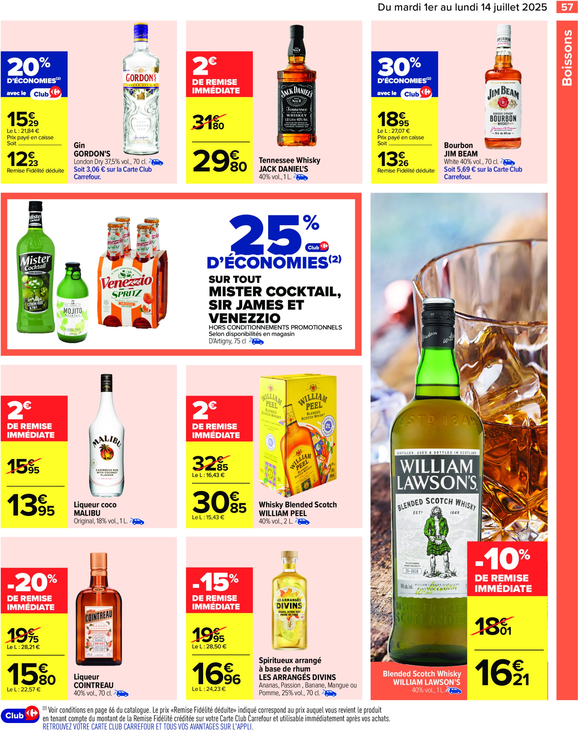 carrefour - Catalogue Carrefour valable du 01/07 au 14/07 - page: 59 carrefour - Catalogue Carrefour valable du 01/07 au 14/07 - page: 59