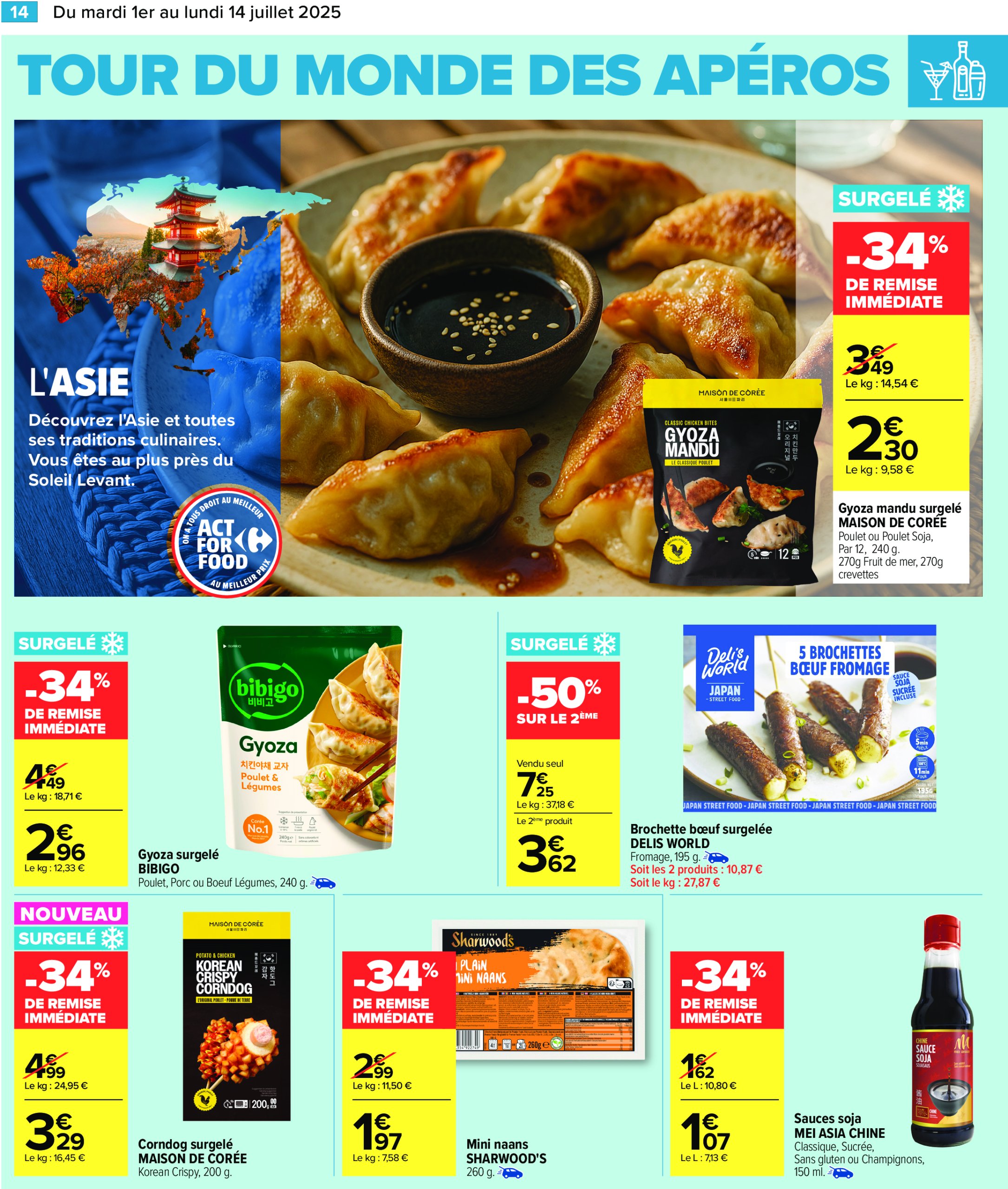 carrefour - Catalogue Carrefour valable du 01/07 au 14/07 - page: 16 carrefour - Catalogue Carrefour valable du 01/07 au 14/07 - page: 16