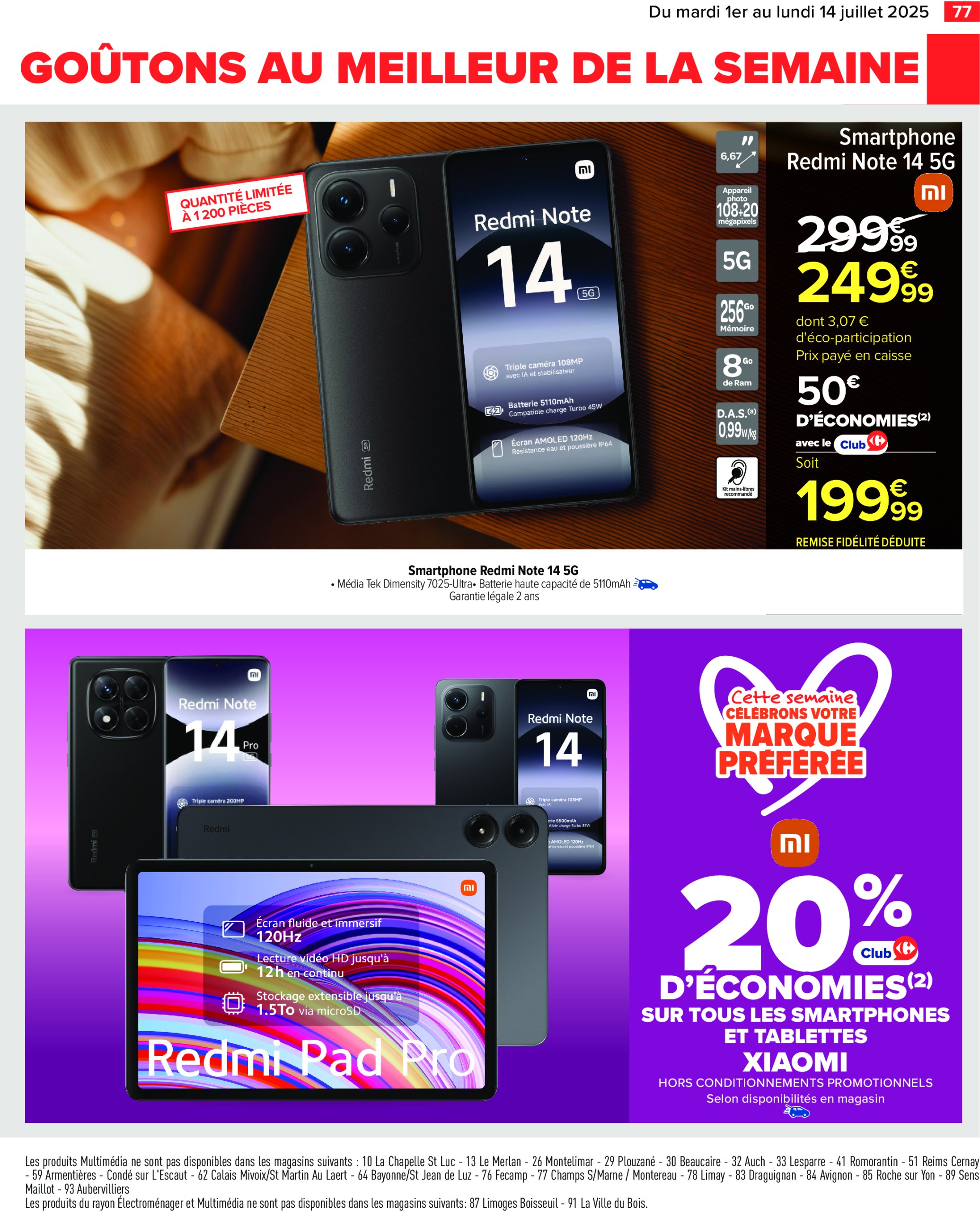 carrefour - Catalogue Carrefour valable du 01/07 au 14/07 - page: 79 carrefour - Catalogue Carrefour valable du 01/07 au 14/07 - page: 79