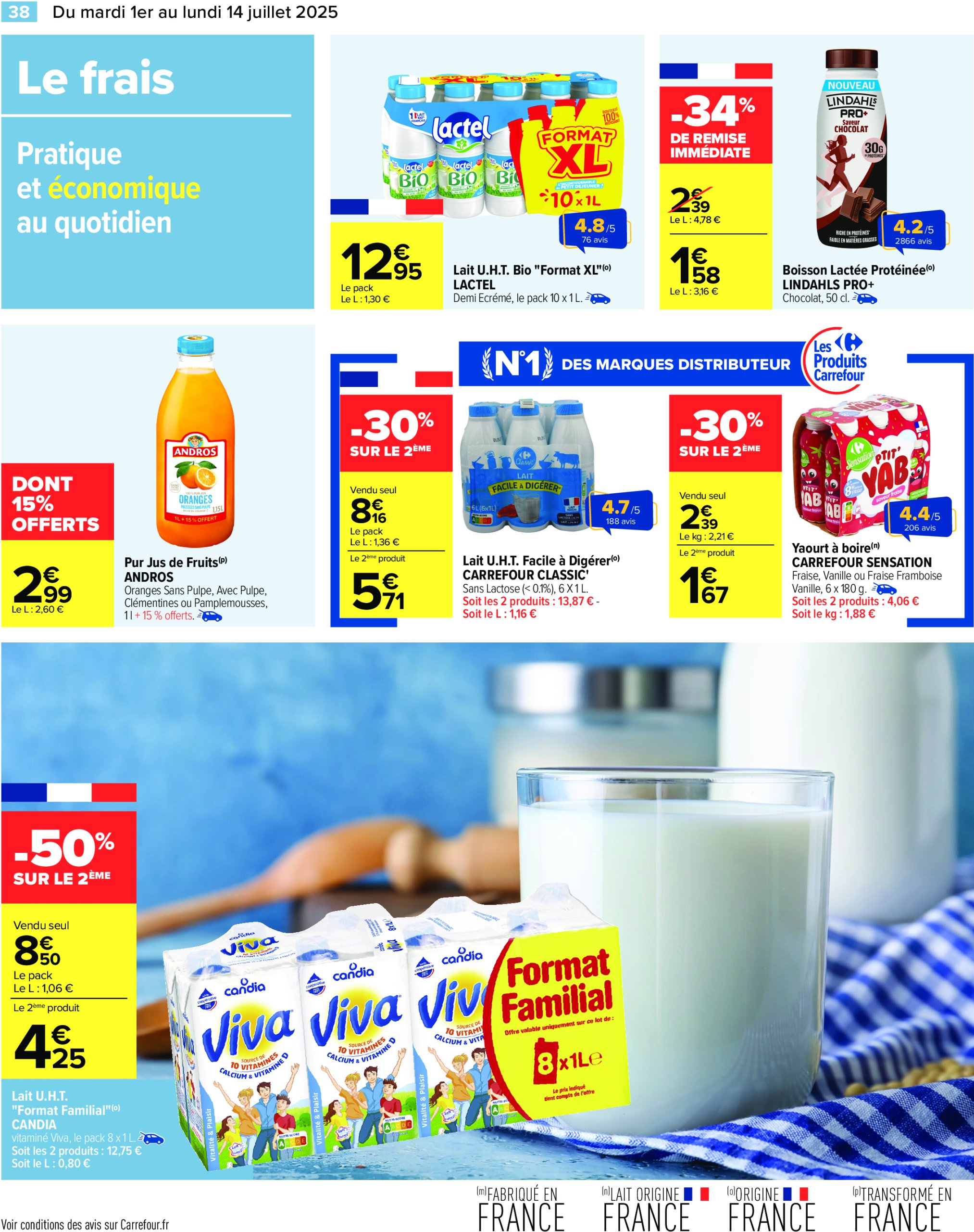 carrefour - Catalogue Carrefour valable du 01/07 au 14/07 - page: 40 carrefour - Catalogue Carrefour valable du 01/07 au 14/07 - page: 40