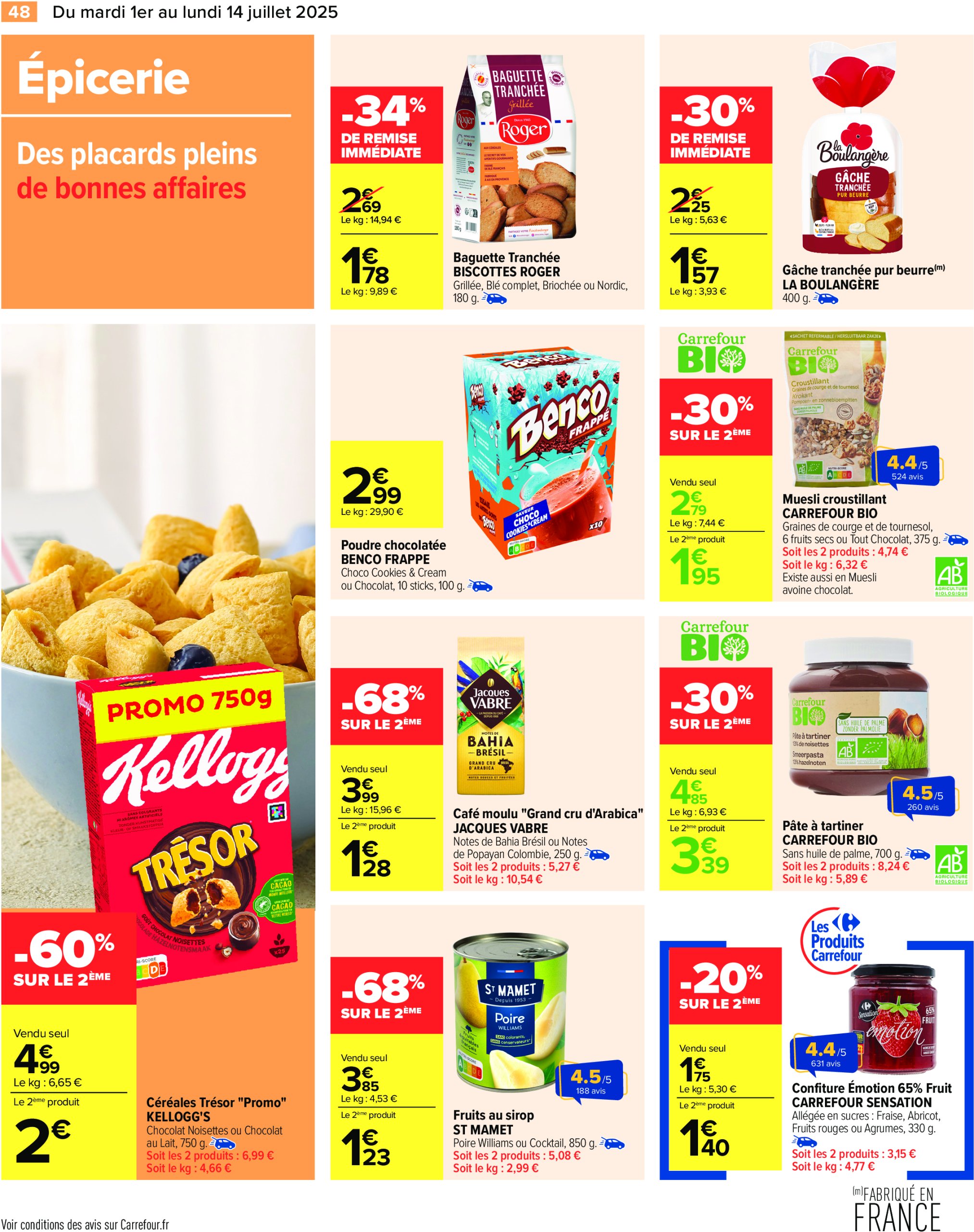carrefour - Catalogue Carrefour valable du 01/07 au 14/07 - page: 50 carrefour - Catalogue Carrefour valable du 01/07 au 14/07 - page: 50