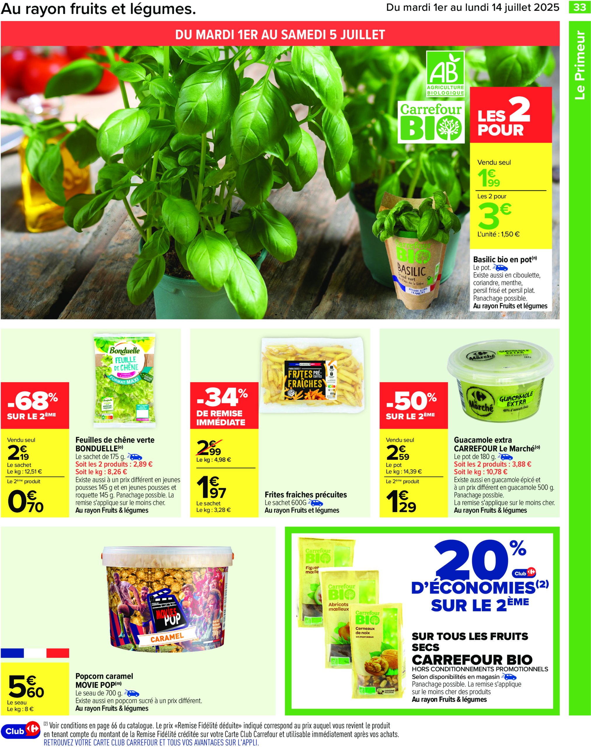 carrefour - Catalogue Carrefour valable du 01/07 au 14/07 - page: 35 carrefour - Catalogue Carrefour valable du 01/07 au 14/07 - page: 35