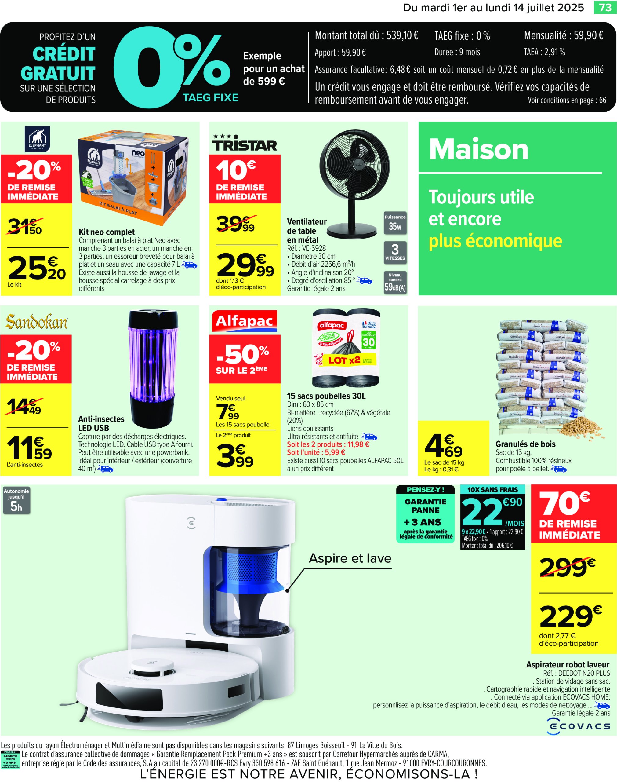 carrefour - Catalogue Carrefour valable du 01/07 au 14/07 - page: 75 carrefour - Catalogue Carrefour valable du 01/07 au 14/07 - page: 75