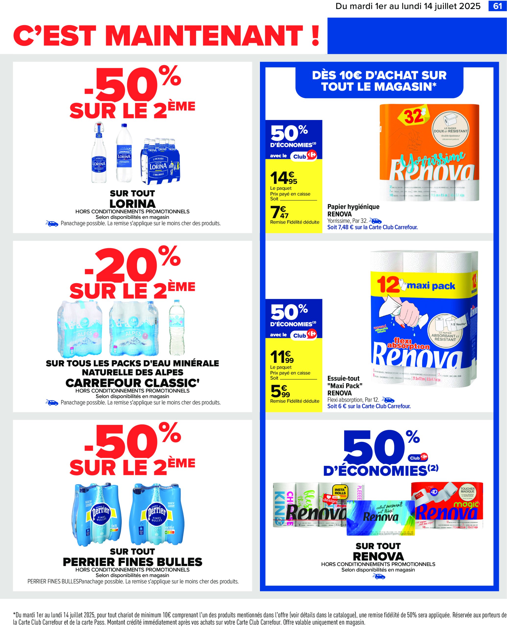 carrefour - Catalogue Carrefour valable du 01/07 au 14/07 - page: 63 carrefour - Catalogue Carrefour valable du 01/07 au 14/07 - page: 63