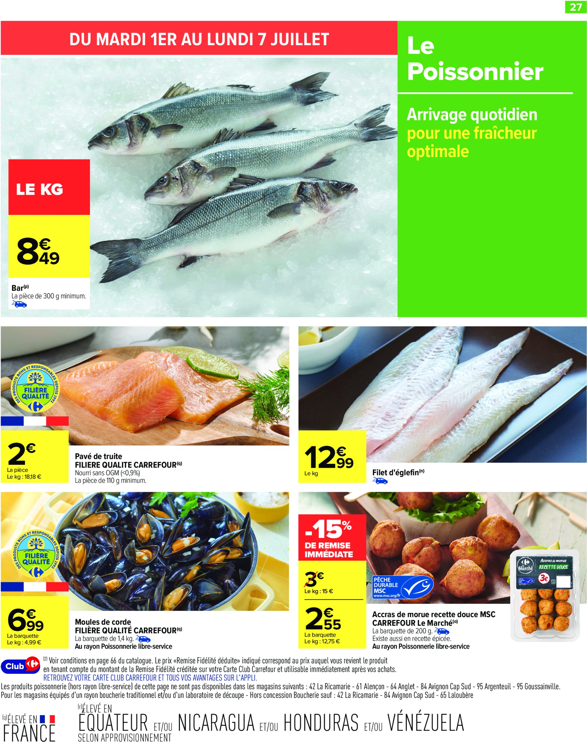 carrefour - Catalogue Carrefour valable du 01/07 au 14/07 - page: 29 carrefour - Catalogue Carrefour valable du 01/07 au 14/07 - page: 29