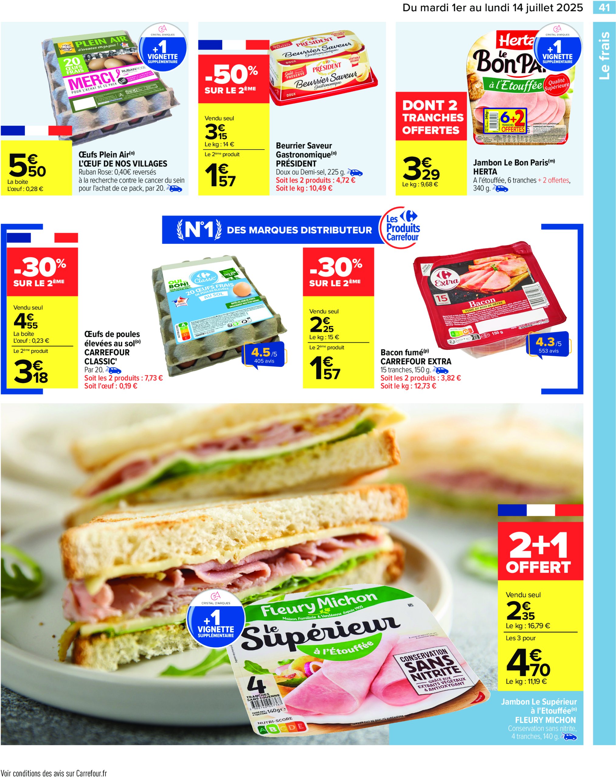 carrefour - Catalogue Carrefour valable du 01/07 au 14/07 - page: 43 carrefour - Catalogue Carrefour valable du 01/07 au 14/07 - page: 43