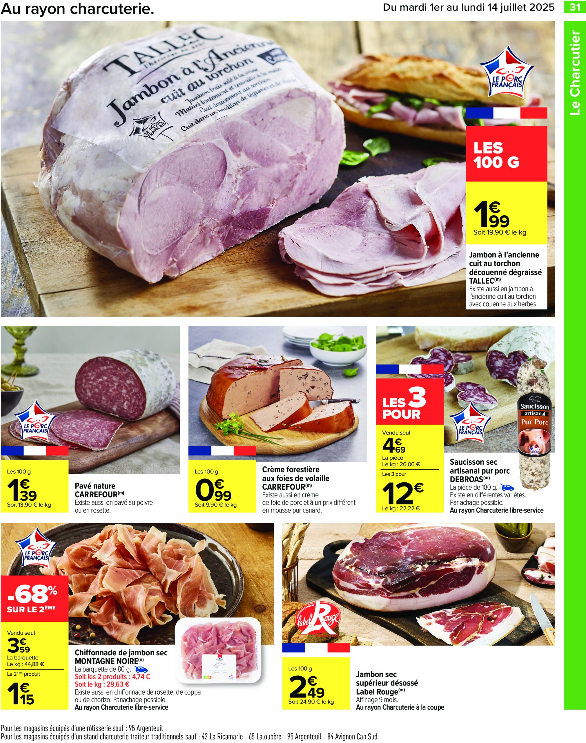 carrefour - Catalogue Carrefour valable du 01/07 au 14/07 - page: 33 carrefour - Catalogue Carrefour valable du 01/07 au 14/07 - page: 33