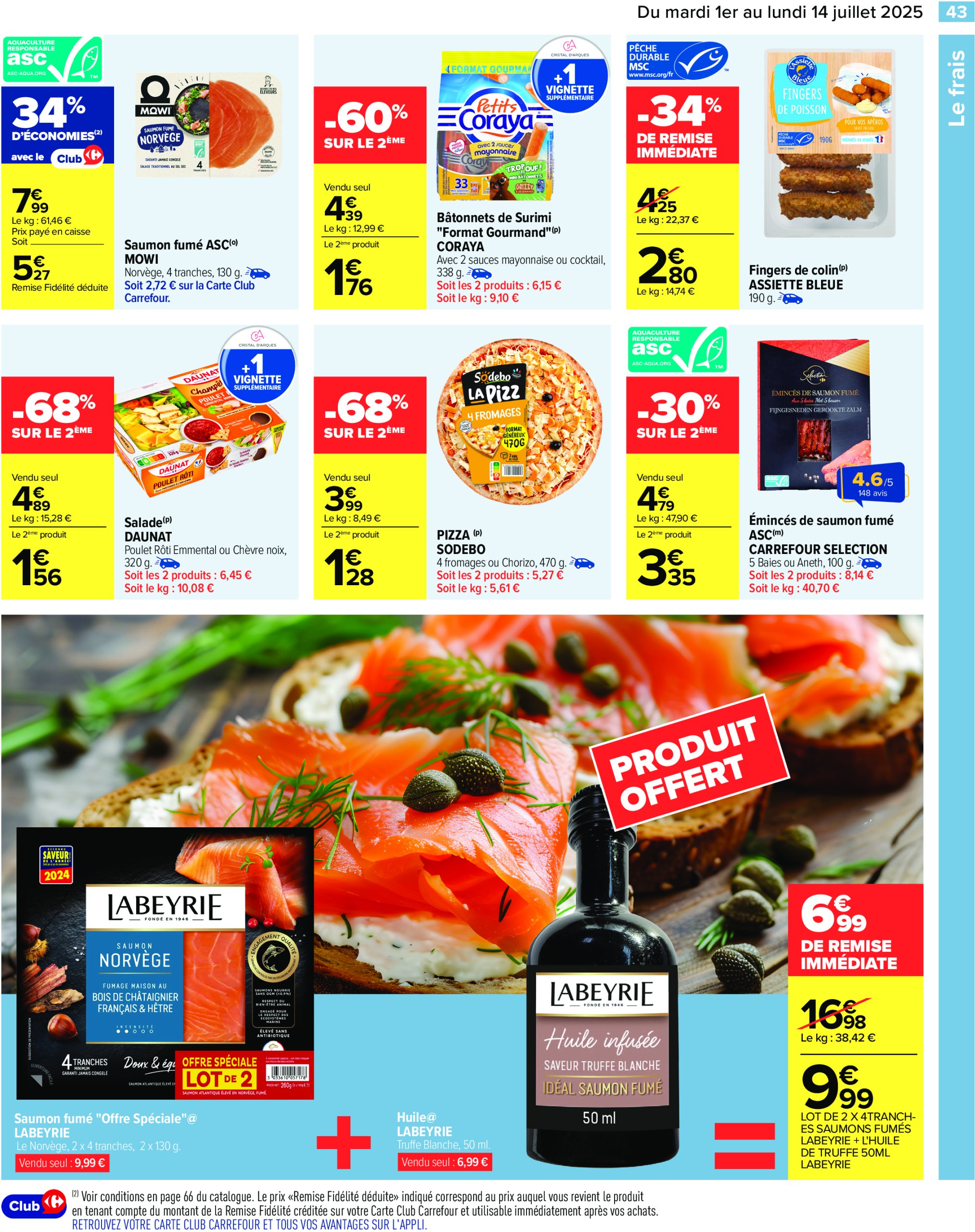 carrefour - Catalogue Carrefour valable du 01/07 au 14/07 - page: 45 carrefour - Catalogue Carrefour valable du 01/07 au 14/07 - page: 45