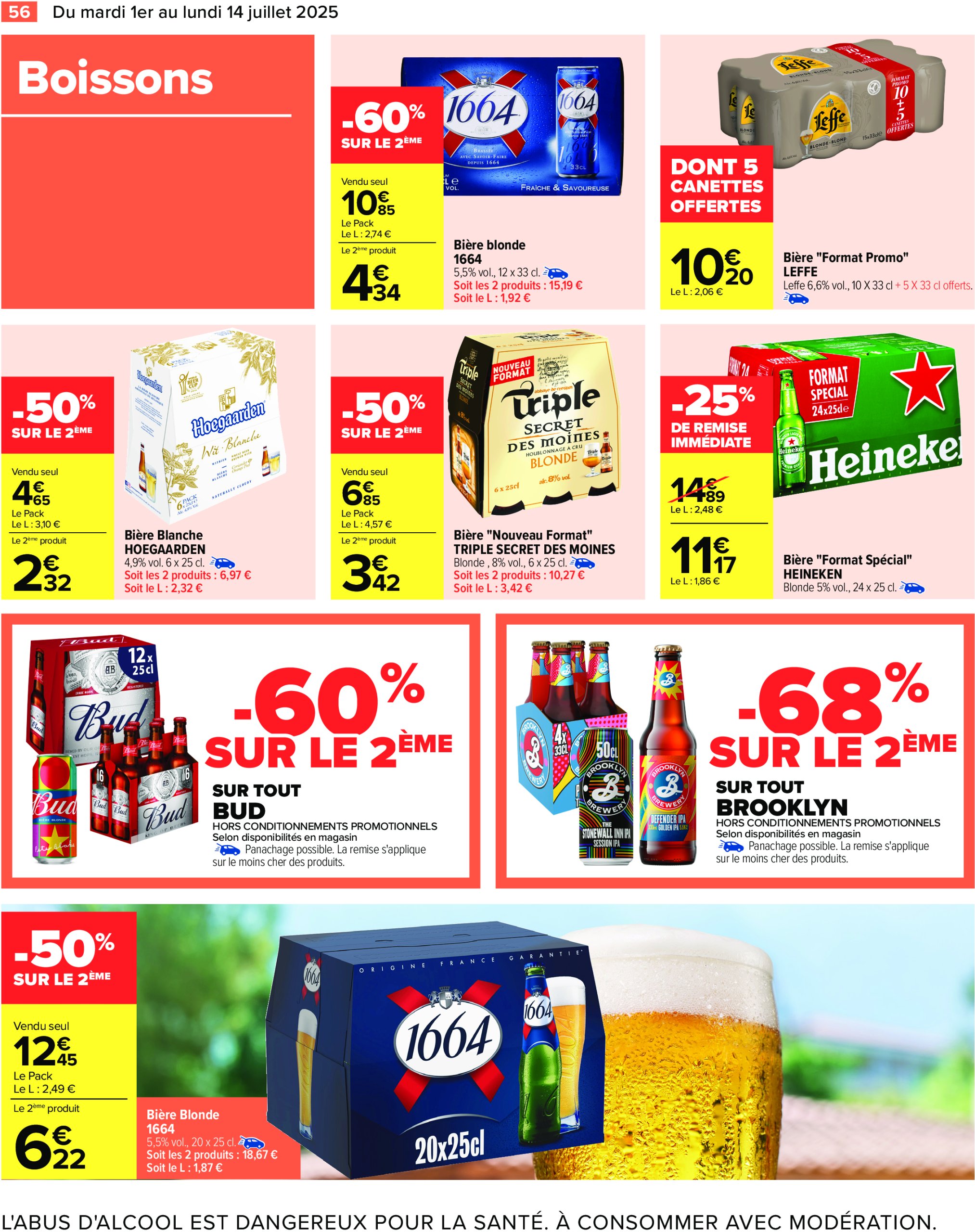 carrefour - Catalogue Carrefour valable du 01/07 au 14/07 - page: 58 carrefour - Catalogue Carrefour valable du 01/07 au 14/07 - page: 58