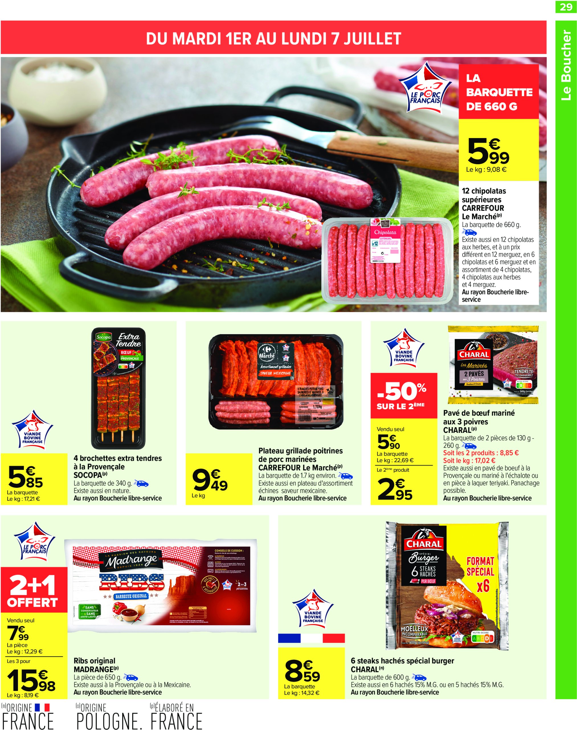 carrefour - Catalogue Carrefour valable du 01/07 au 14/07 - page: 31 carrefour - Catalogue Carrefour valable du 01/07 au 14/07 - page: 31