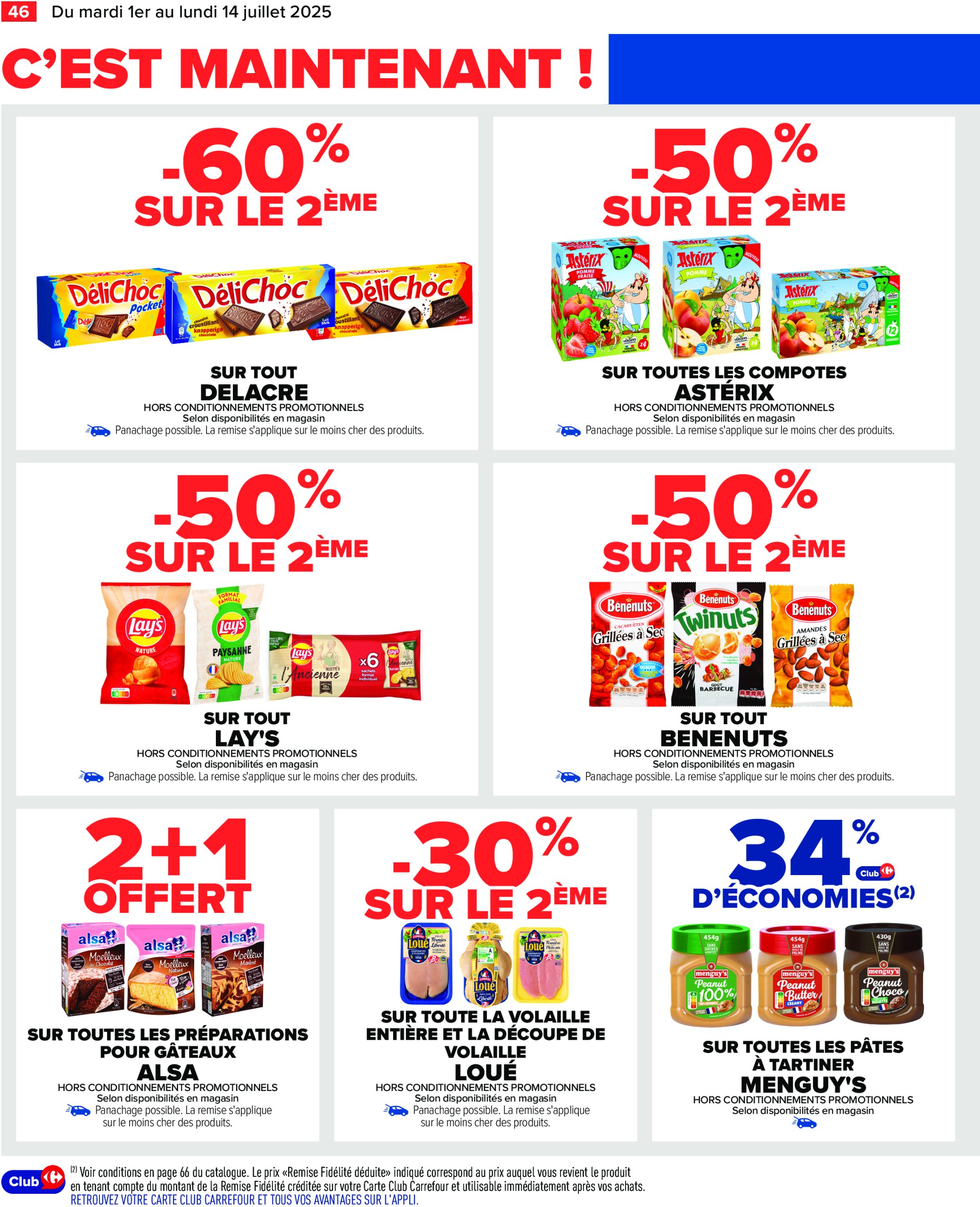 carrefour - Catalogue Carrefour valable du 01/07 au 14/07 - page: 48 carrefour - Catalogue Carrefour valable du 01/07 au 14/07 - page: 48