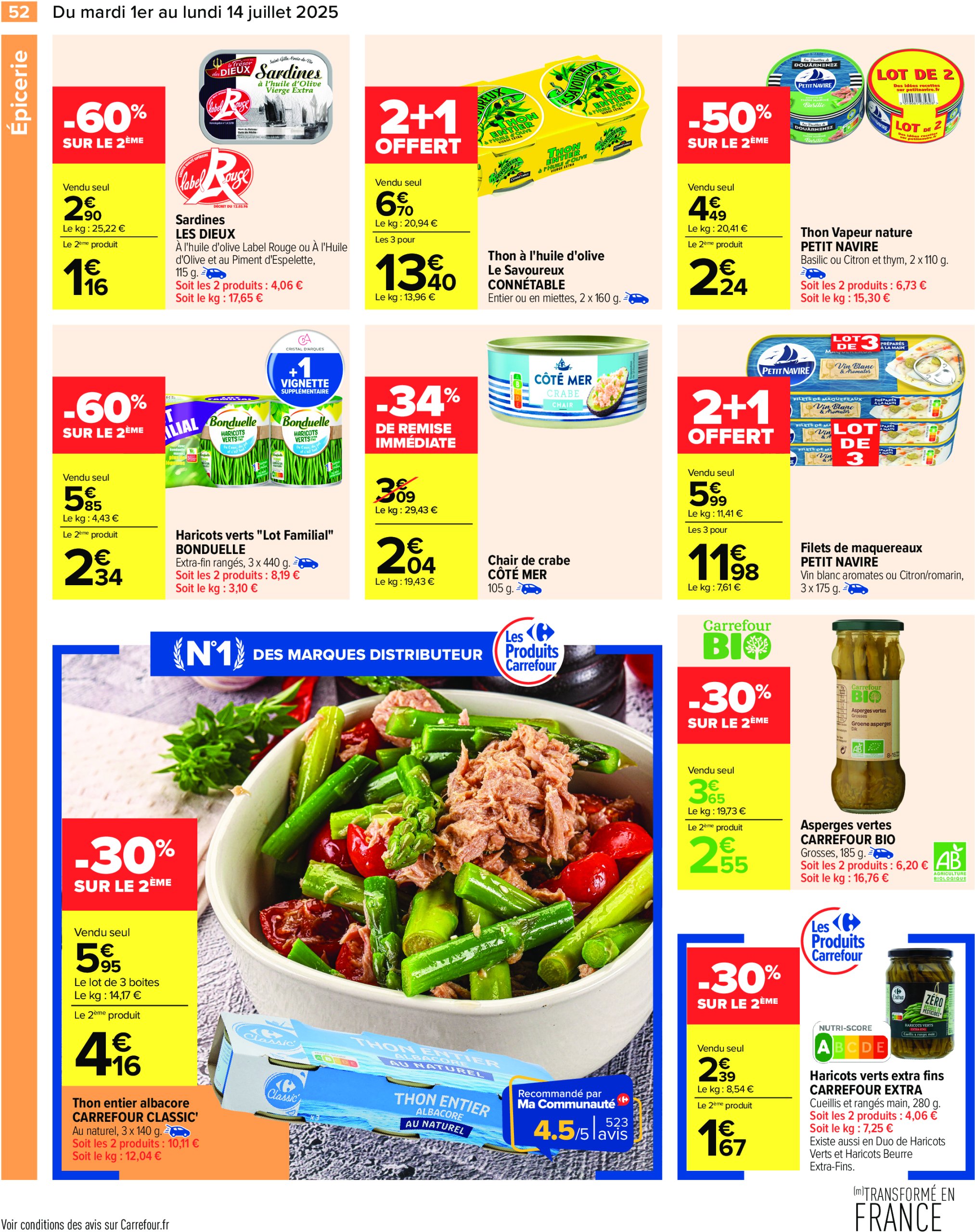 carrefour - Catalogue Carrefour valable du 01/07 au 14/07 - page: 54 carrefour - Catalogue Carrefour valable du 01/07 au 14/07 - page: 54