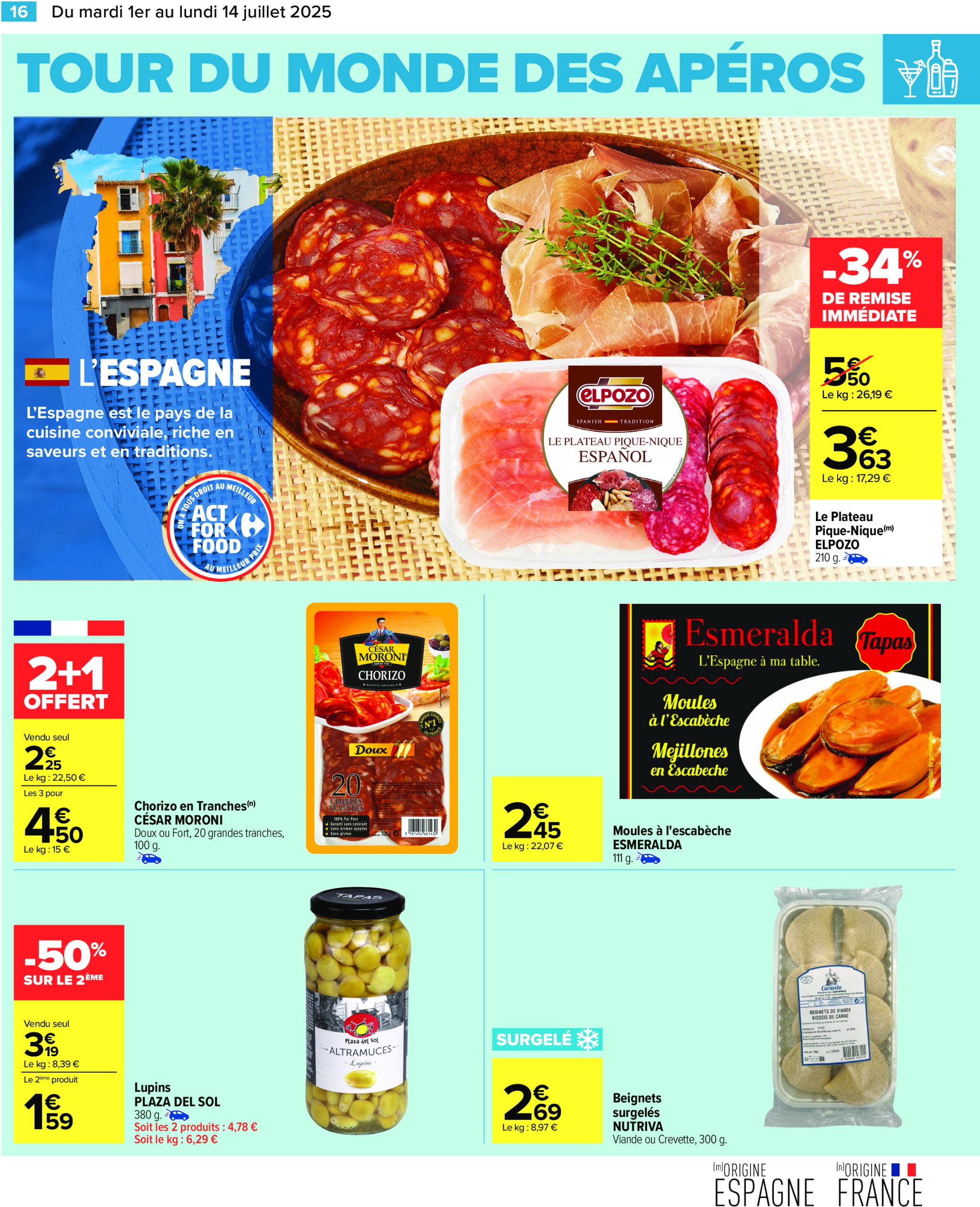 carrefour - Catalogue Carrefour valable du 01/07 au 14/07 - page: 18 carrefour - Catalogue Carrefour valable du 01/07 au 14/07 - page: 18