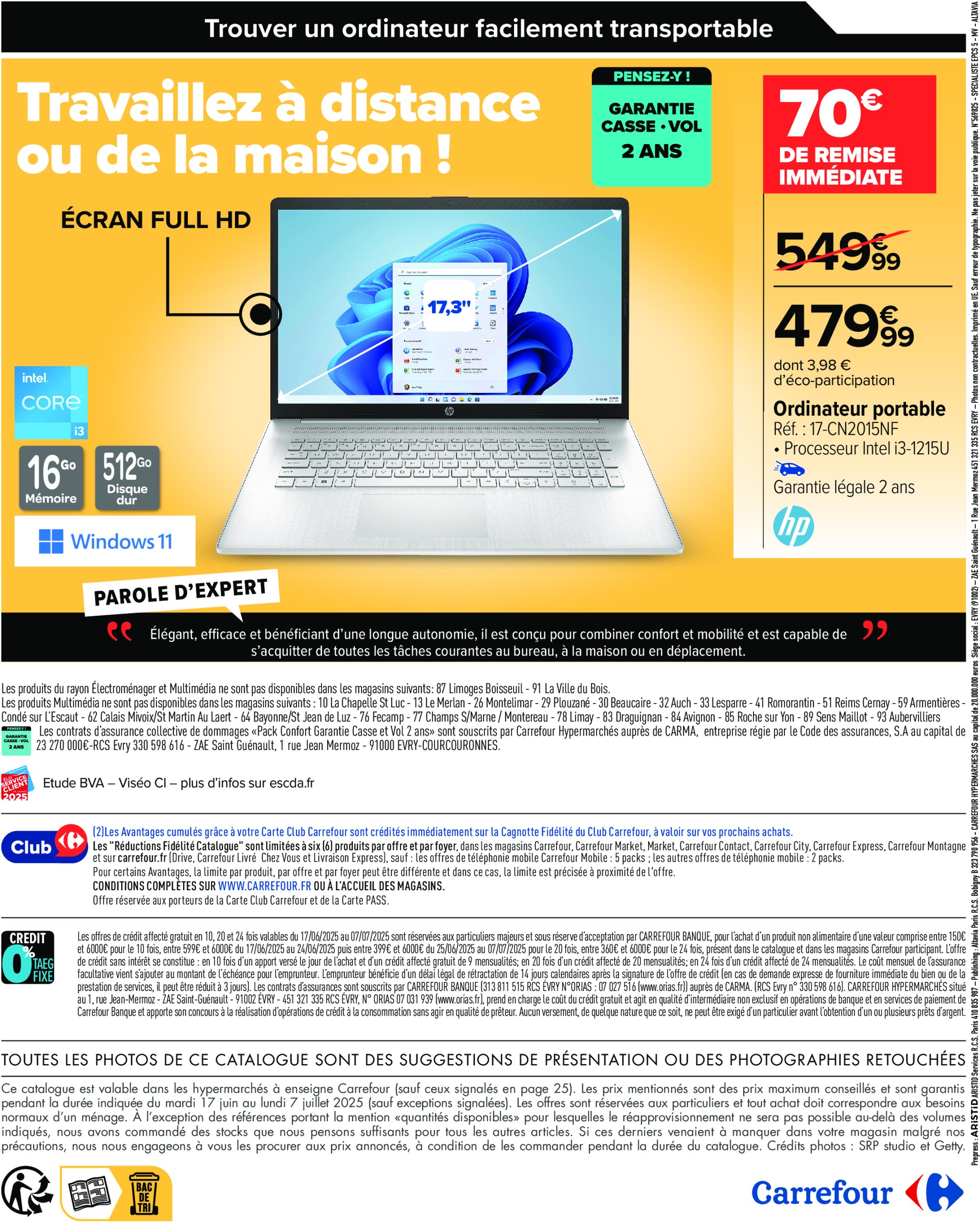 carrefour - Catalogue Carrefour - Spécial Eps valable du 17/06 au 07/07 - page: 2