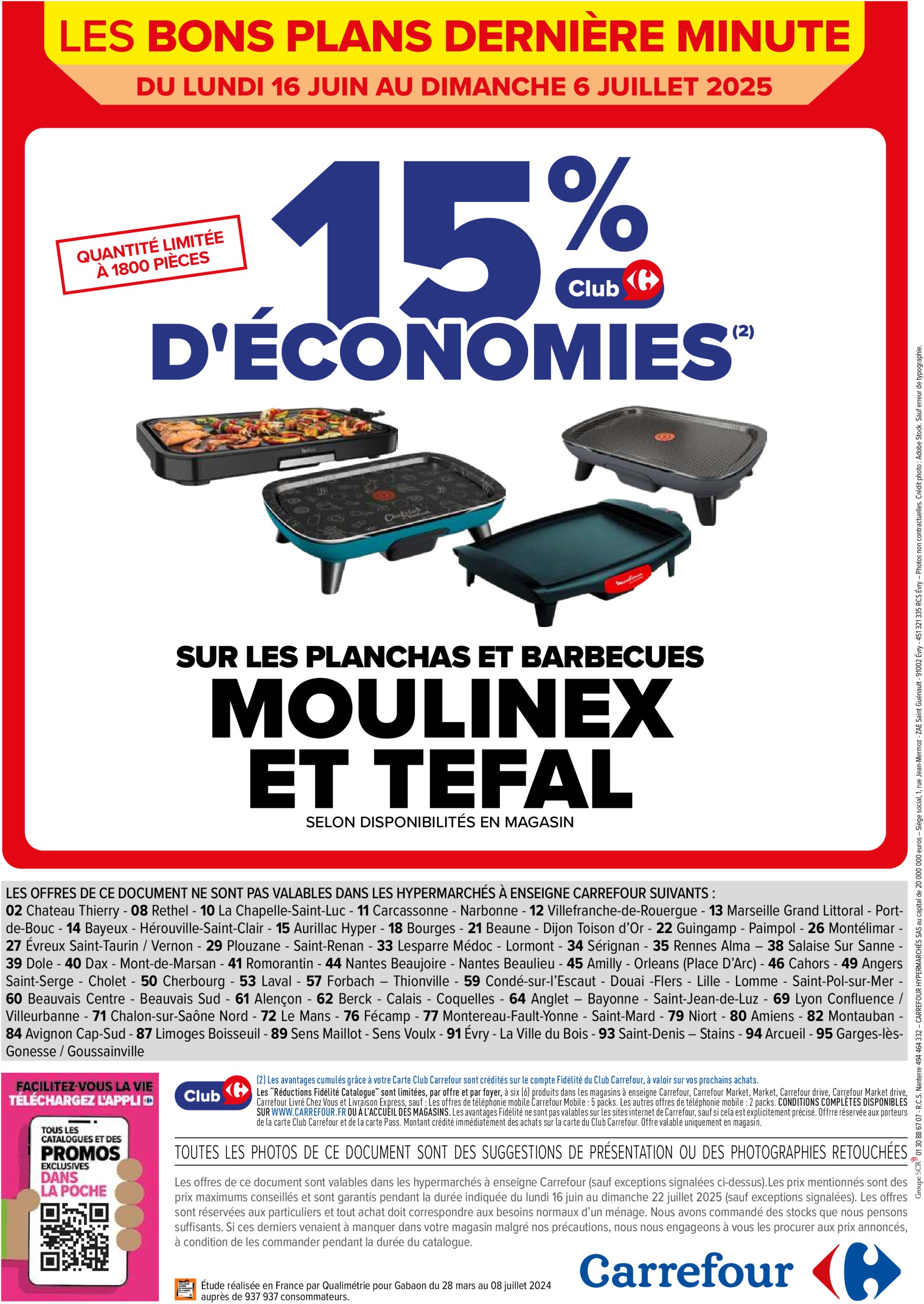 carrefour - Catalogue Carrefour - Les Bons Plans Derniére Minute valable du 16/06 au 22/07 - page: 5