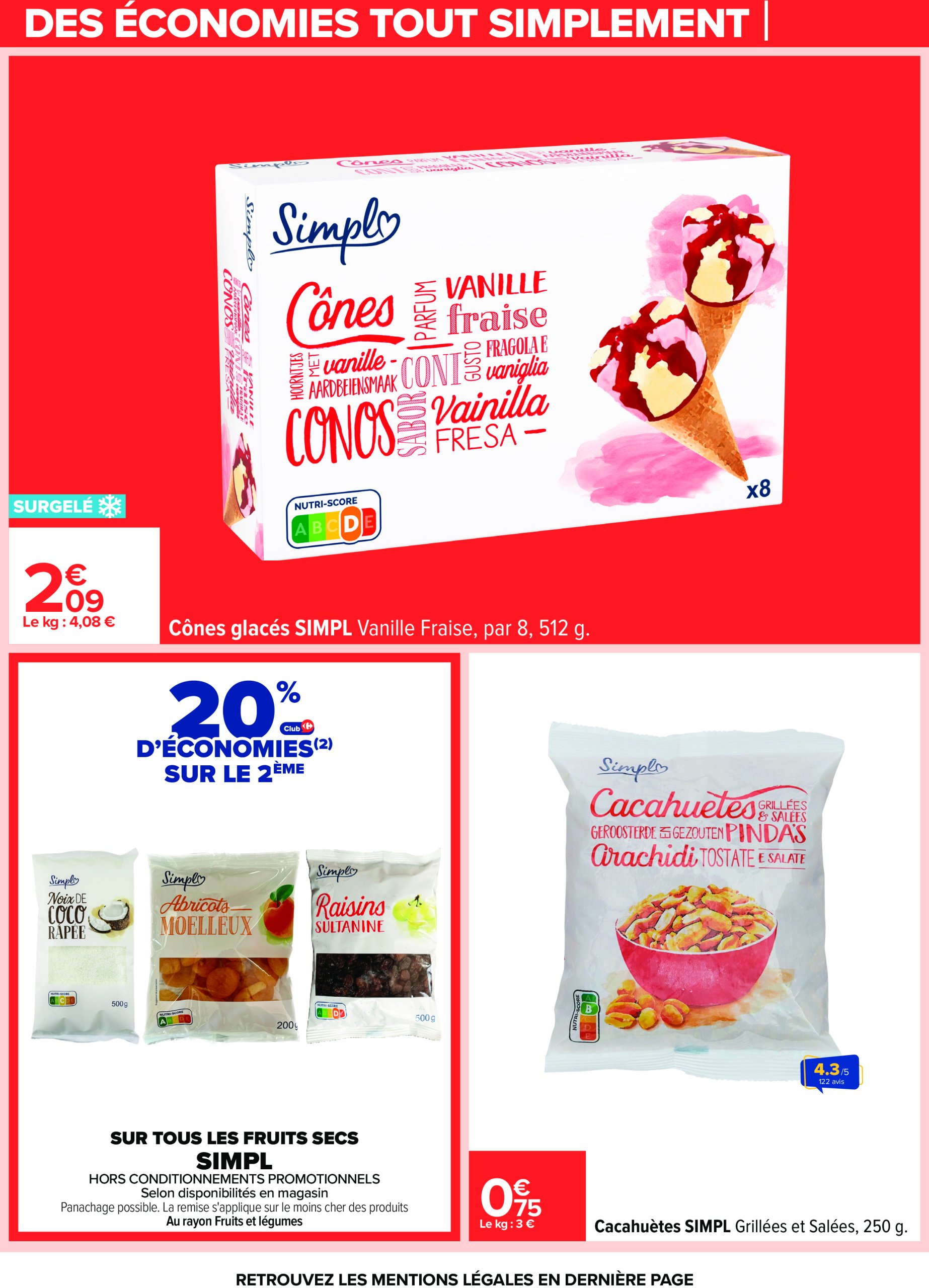 carrefour - Catalogue Carrefour valable du 22/07 au 04/08 - page: 47 carrefour - Catalogue Carrefour valable du 22/07 au 04/08 - page: 47