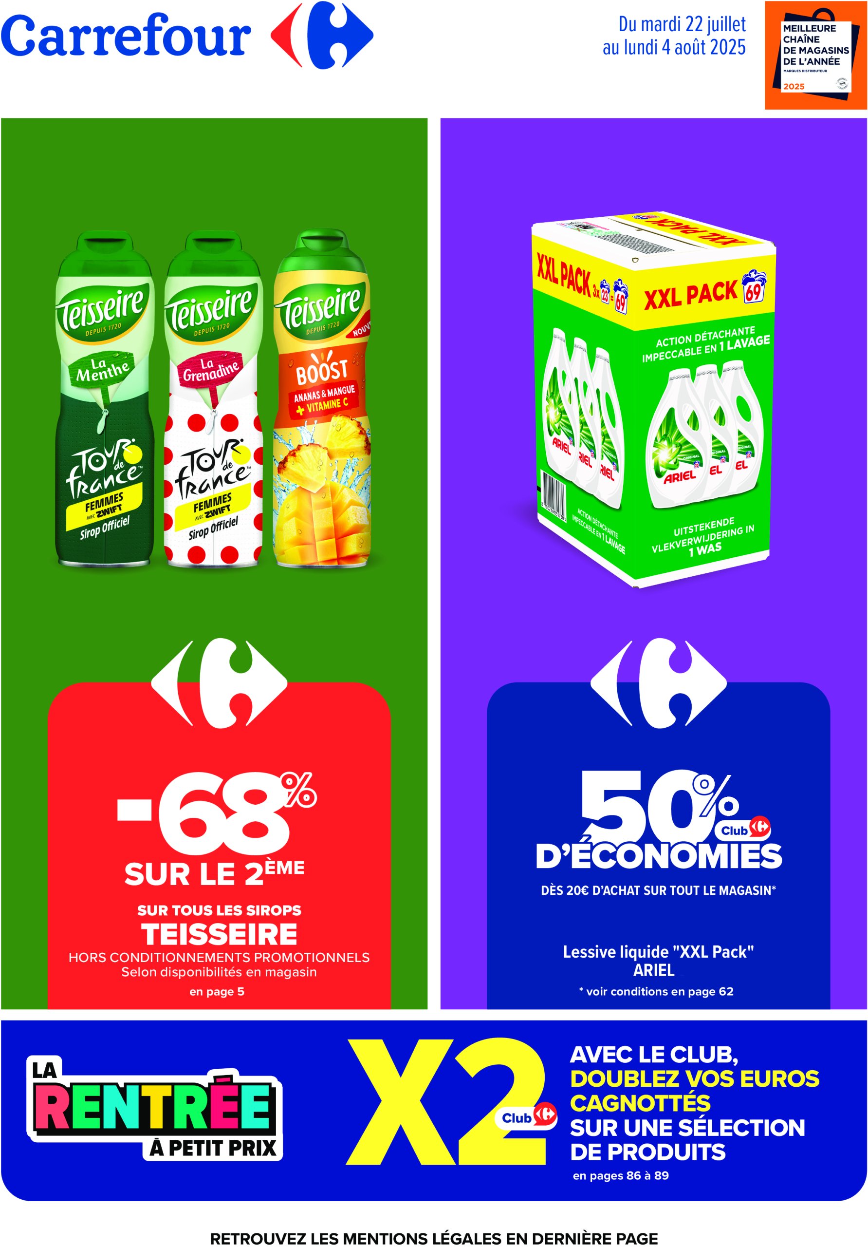 carrefour - Catalogue Carrefour valable du 22/07 au 04/08